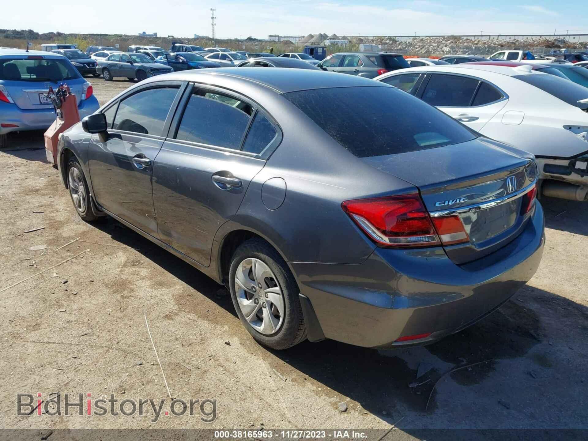 2014 HONDA CIVIC - VIN: 19XFB2F55EE010783 - Фото 3