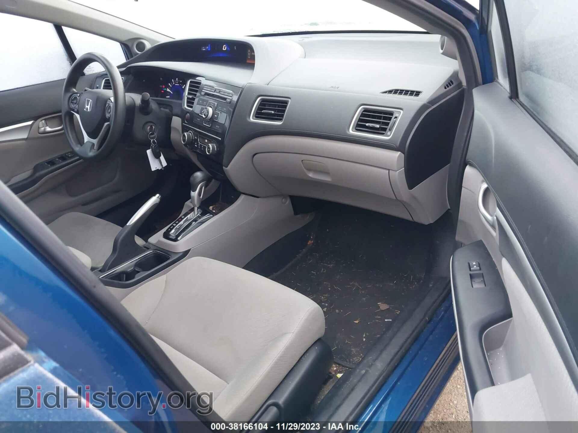 2013 HONDA CIVIC - VIN: 19XFB2F84DE290222 - Фото 5