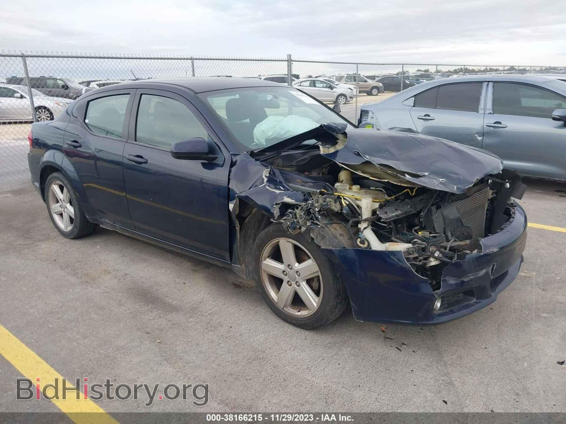 Фотография 1C3CDZCB3DN681335 - DODGE AVENGER 2013