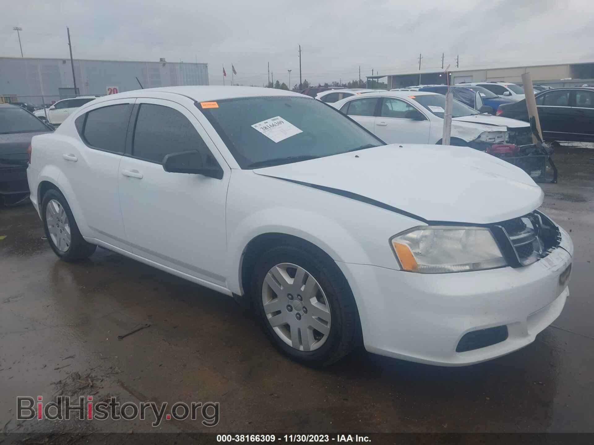 Photo 1C3CDZAB2DN683077 - DODGE AVENGER 2013