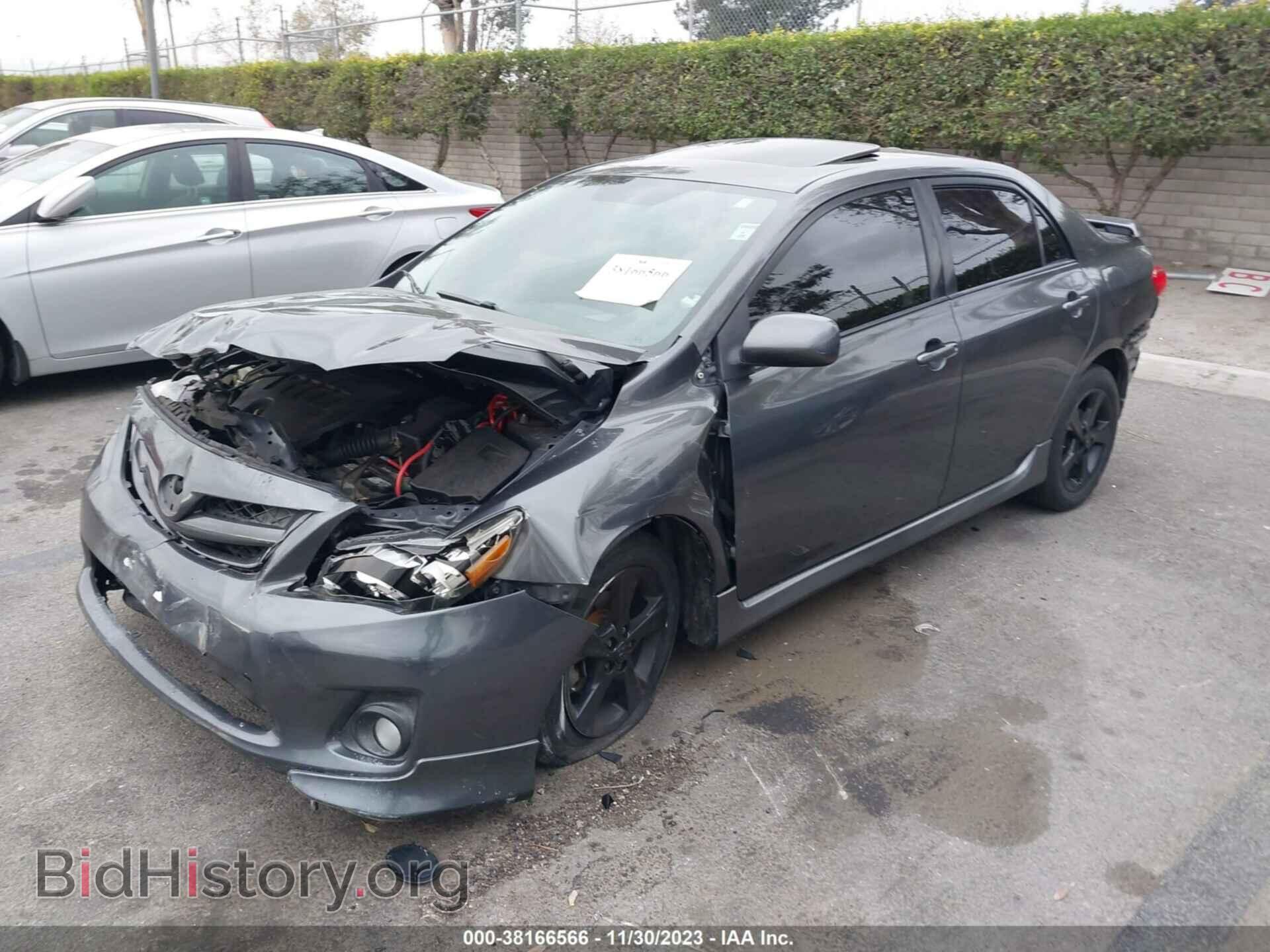 2011 TOYOTA COROLLA - VIN: 2T1BU4EE6BC554788 - Фото 2