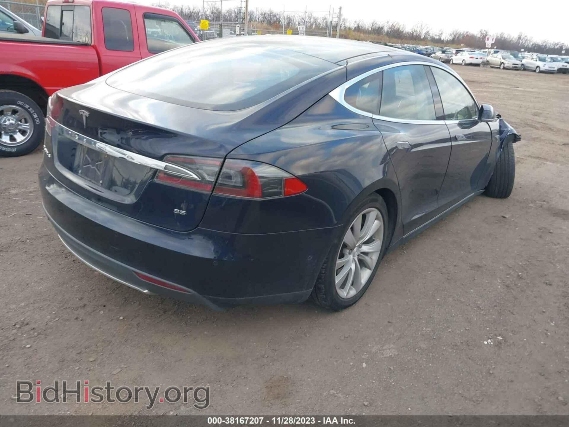 2014 TESLA MODEL S - VIN: 5YJSA1H10EFP62438 - Фото 4