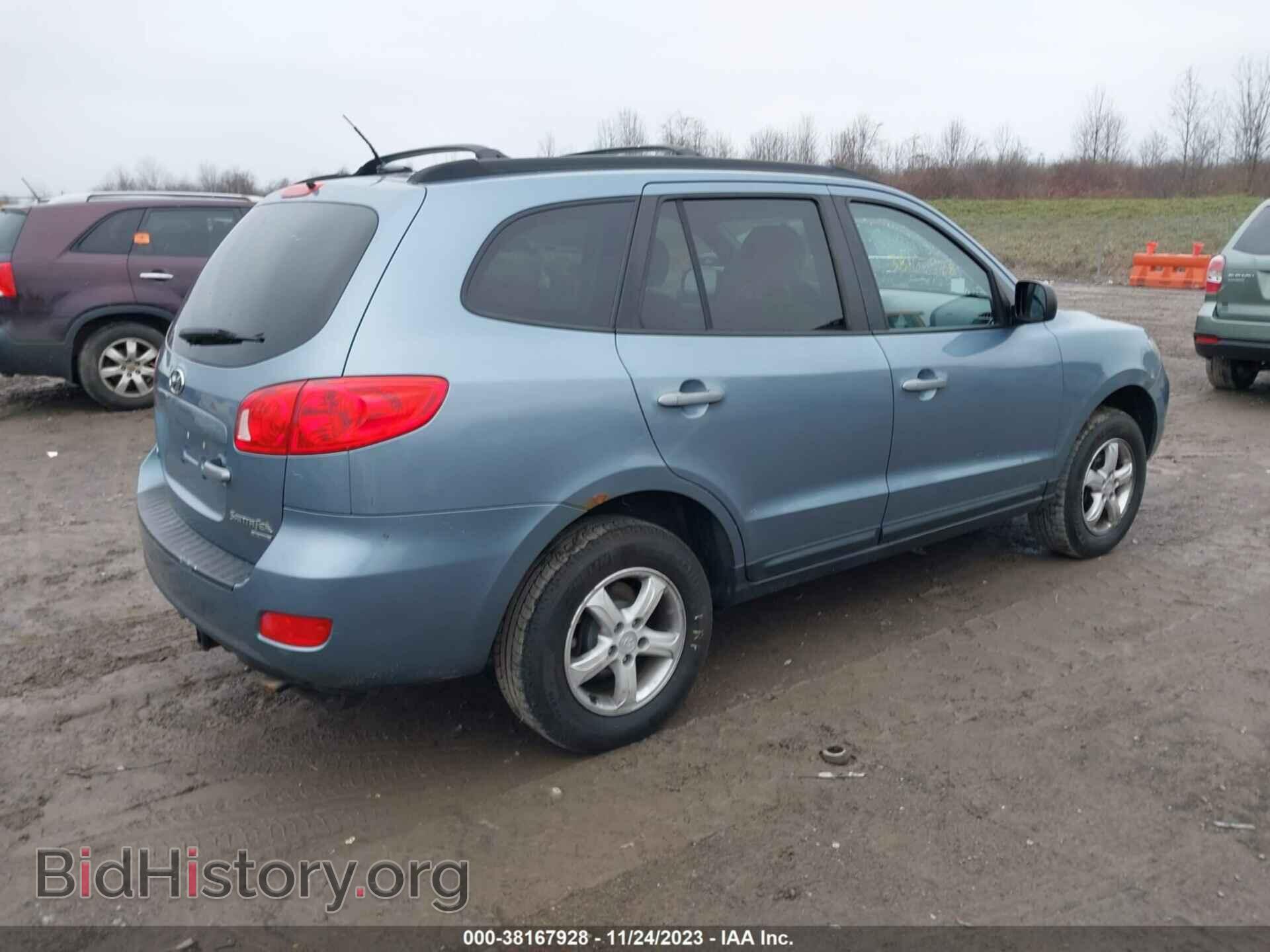 2009 HYUNDAI SANTA FE - VIN: 5NMSG73D69H254000 - Фото 4