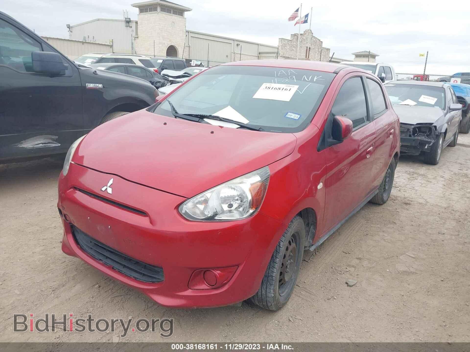 2015 MITSUBISHI MIRAGE - VIN: ML32A3HJ2FH038489 - Фото 2