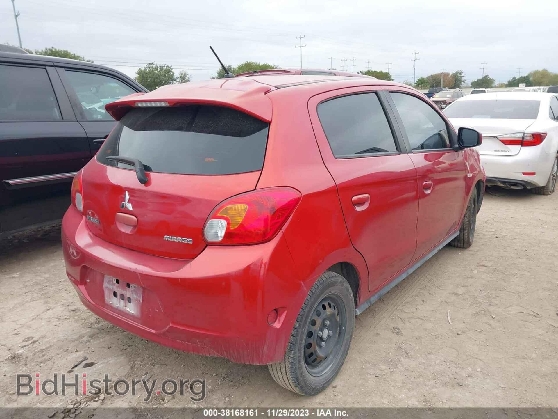 2015 MITSUBISHI MIRAGE - VIN: ML32A3HJ2FH038489 - Фото 4