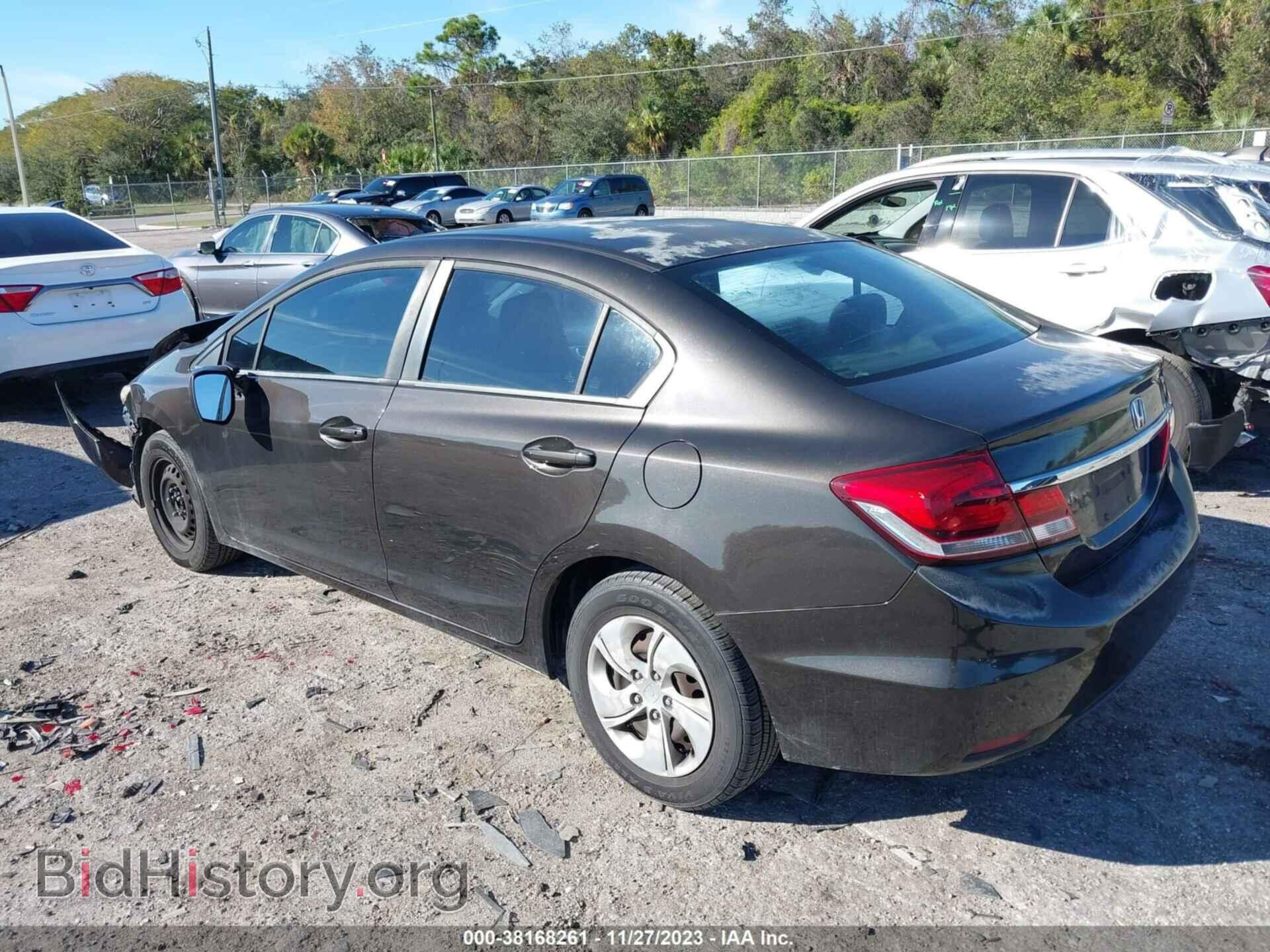 2013 HONDA CIVIC - VIN: 19XFB2F58DE033456 - Фото 3