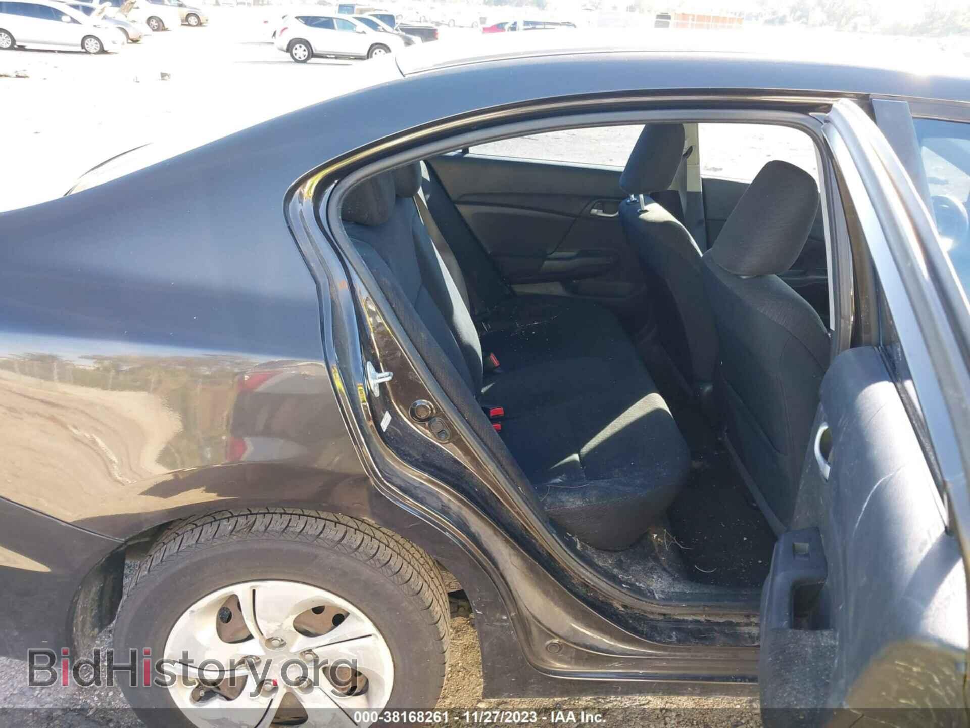 2013 HONDA CIVIC - VIN: 19XFB2F58DE033456 - Фото 8