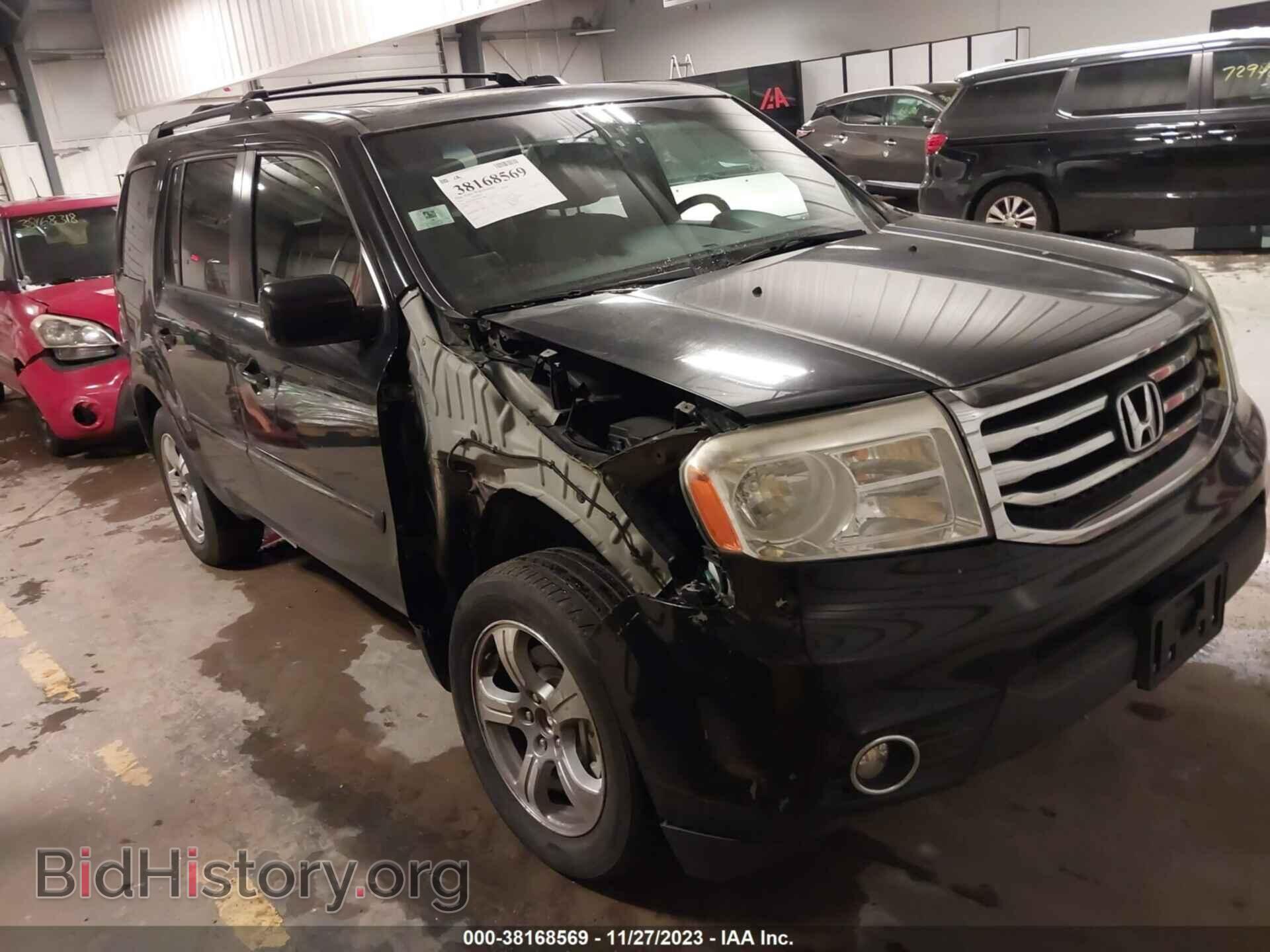 Фотография 5FNYF4H54DB033180 - HONDA PILOT 2013