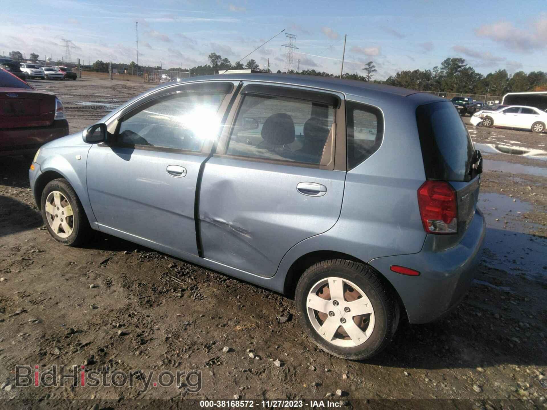 2006 CHEVROLET AVEO - VIN: KL1TD66686B608675 - Фото 3