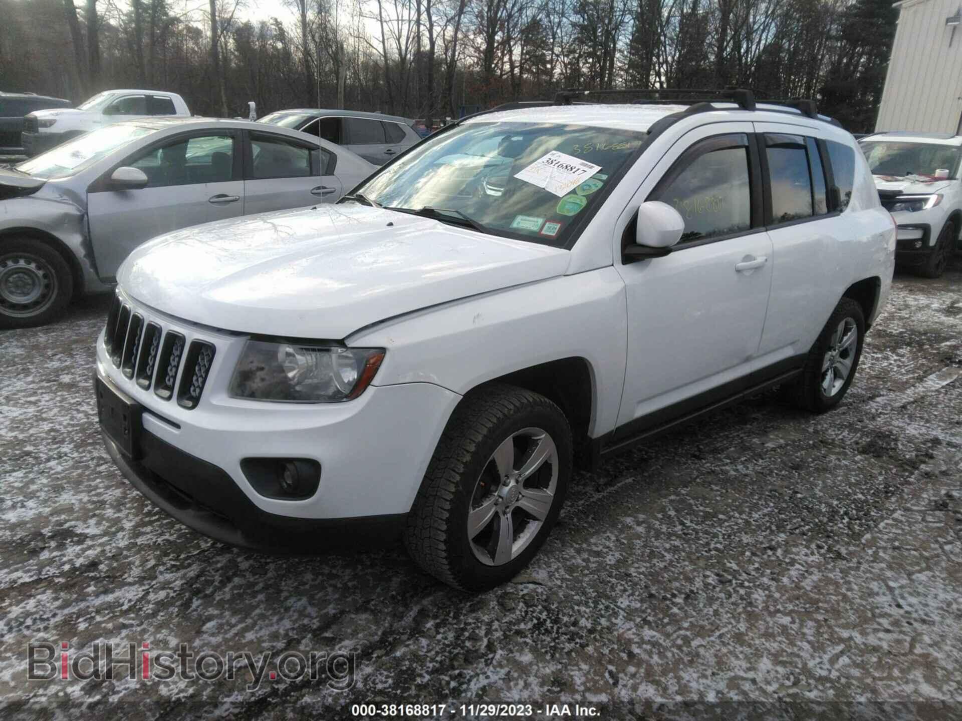 2014 JEEP COMPASS - VIN: 1C4NJDEB3ED761481 - Фото 2
