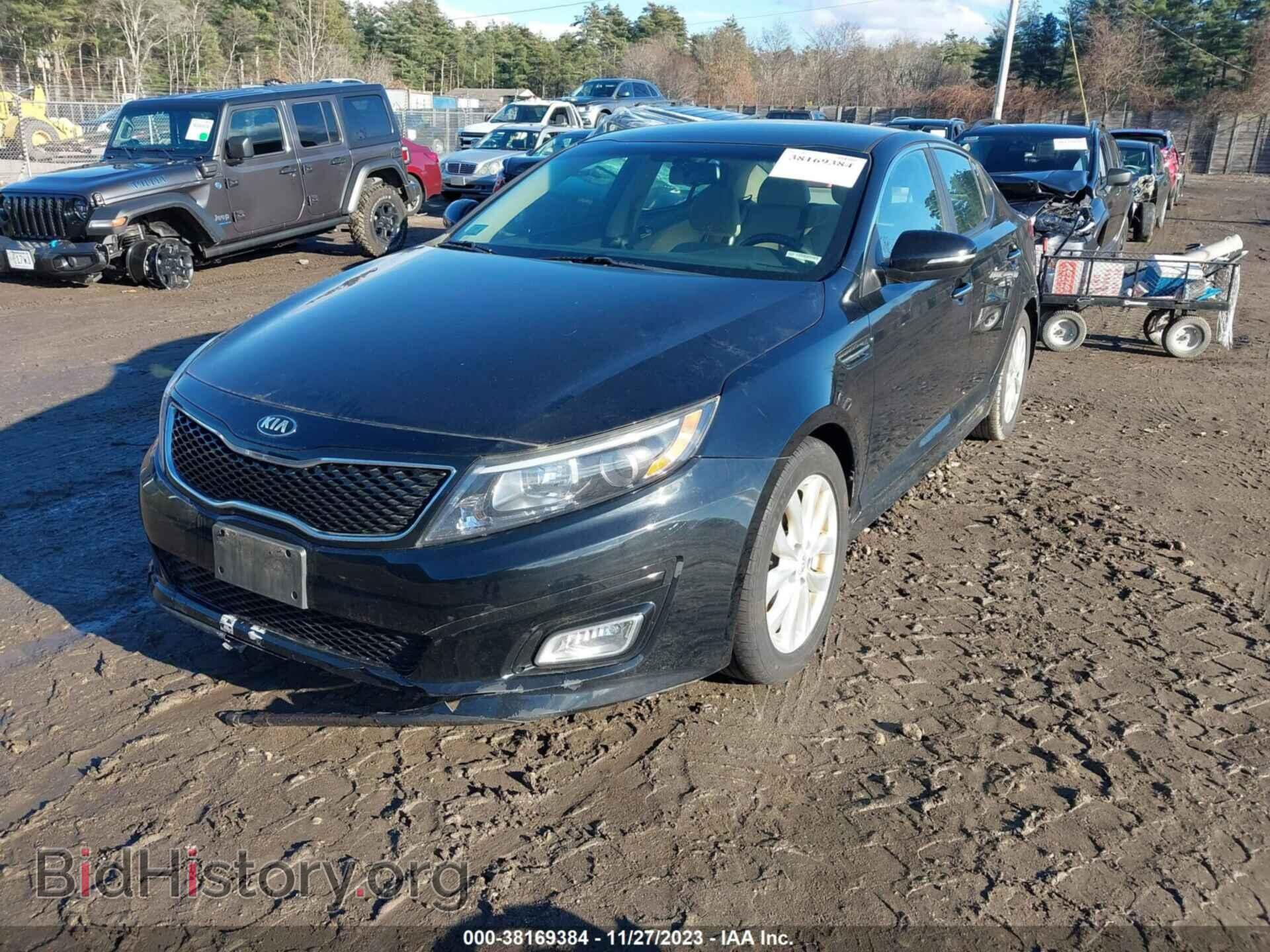 2015 KIA OPTIMA - VIN: 5XXGN4A70FG405009 - Фото 2