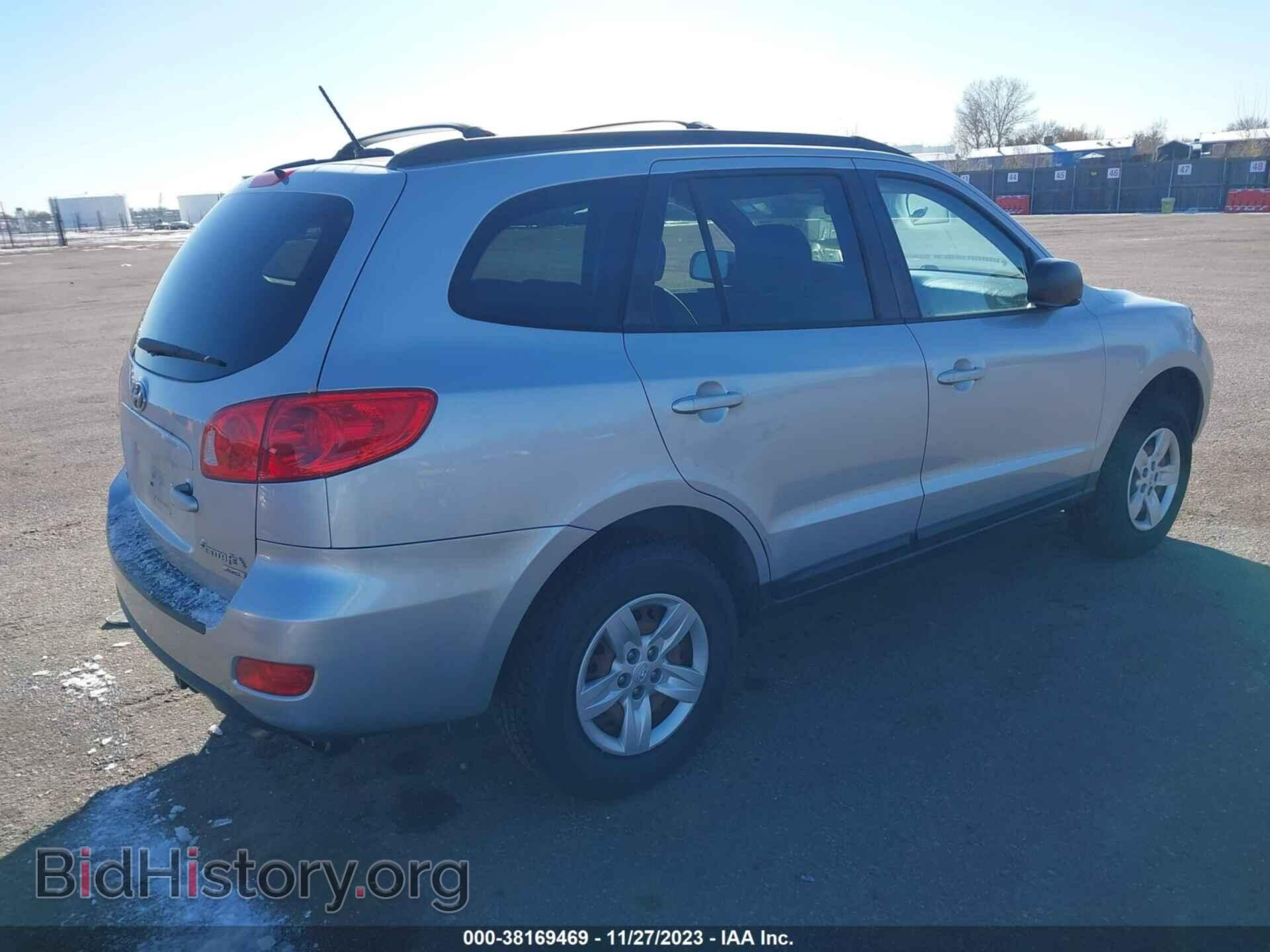 2009 HYUNDAI SANTA FE - VIN: 5NMSG73D29H260019 - Фото 4
