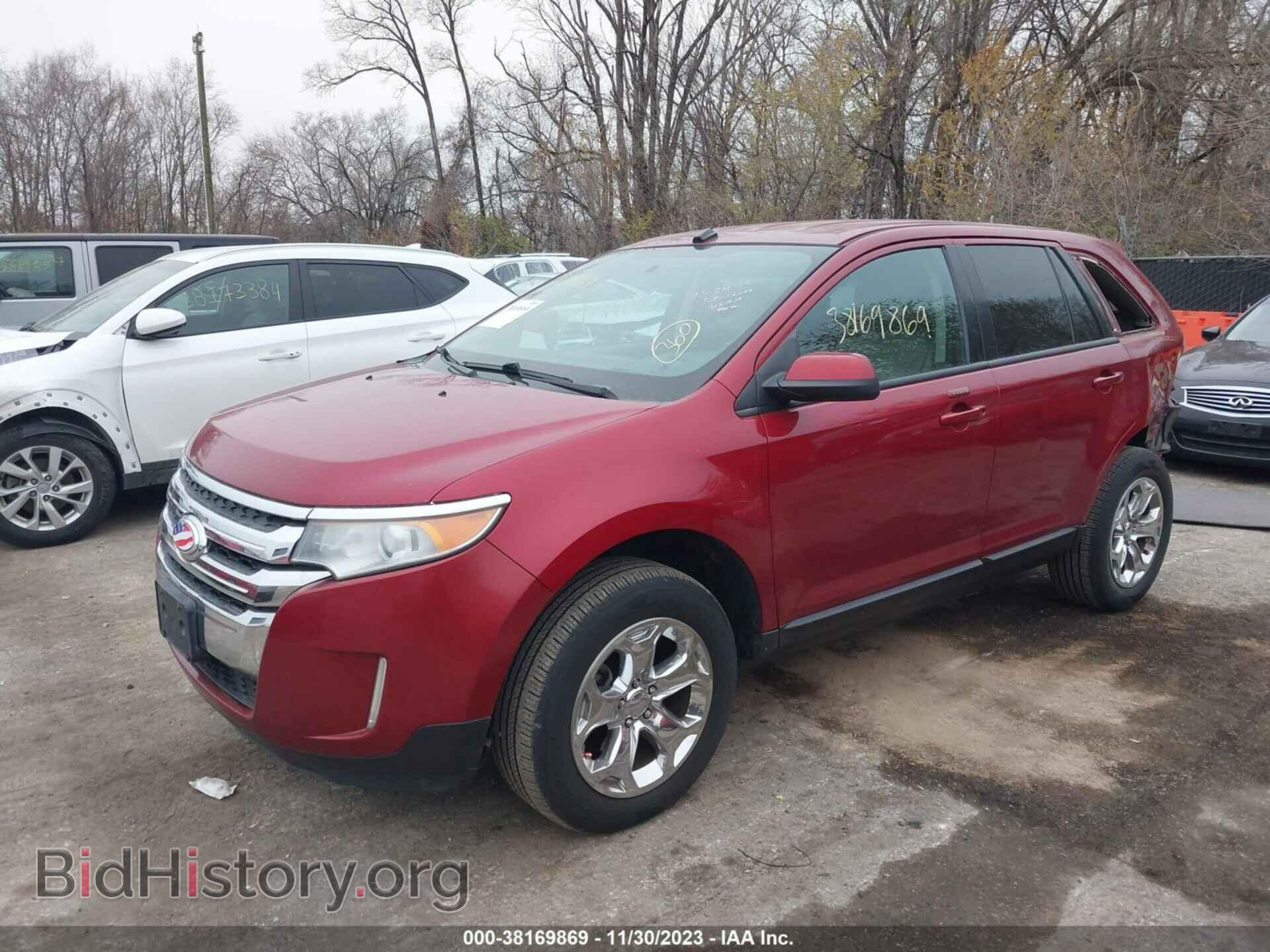 2014 FORD EDGE - VIN: 2FMDK4JC5EBA42046 - Фото 2