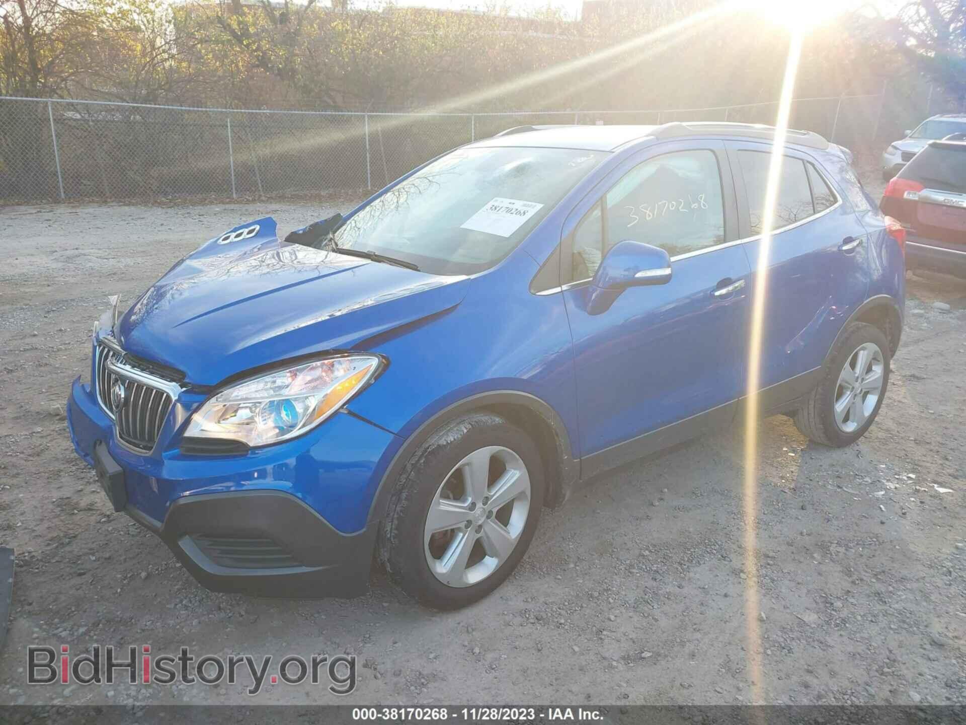 2016 BUICK ENCORE - VIN: KL4CJASB1GB734038 - Фото 2