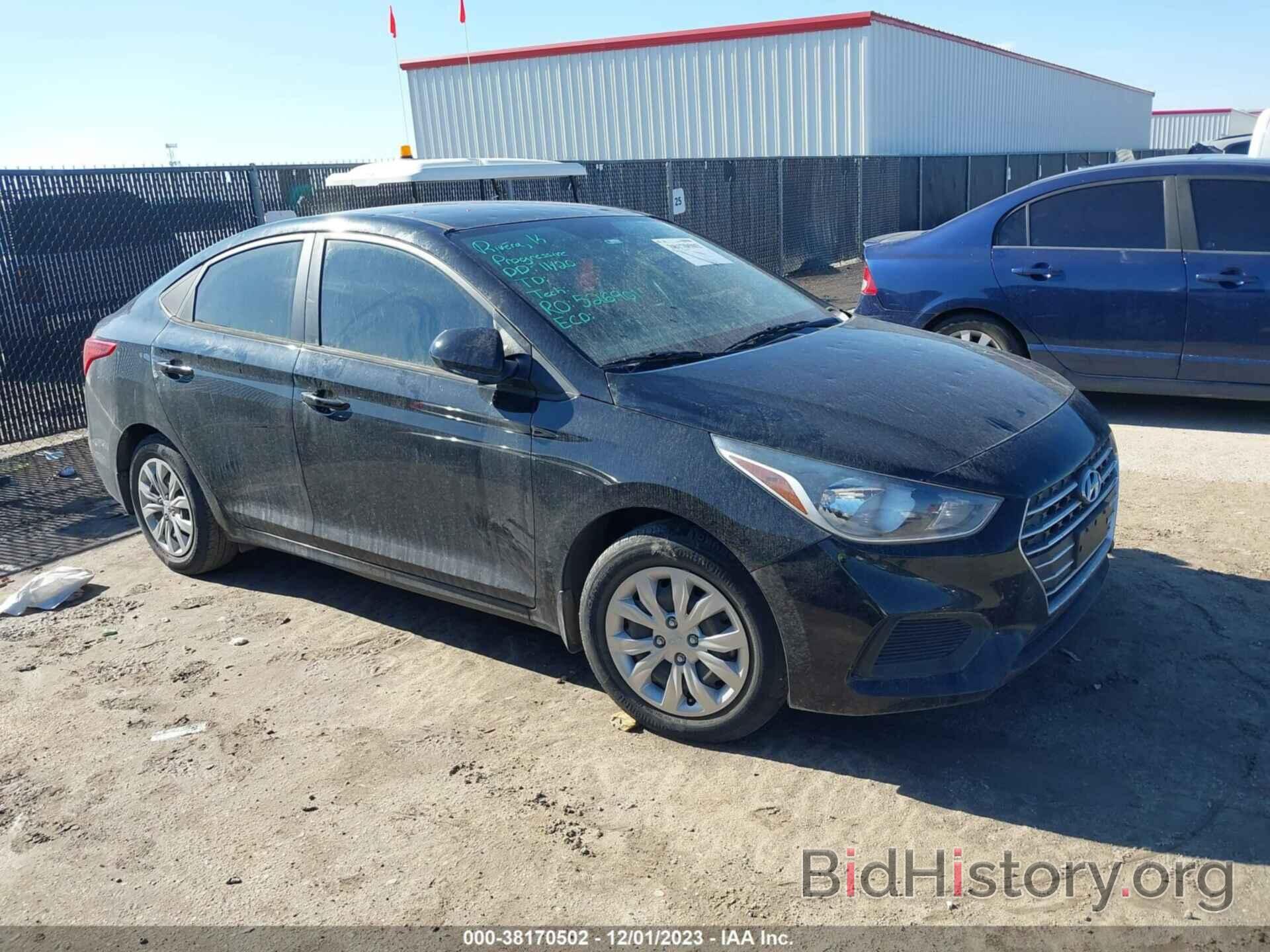 Photo 3KPC24A34KE067802 - HYUNDAI ACCENT 2019