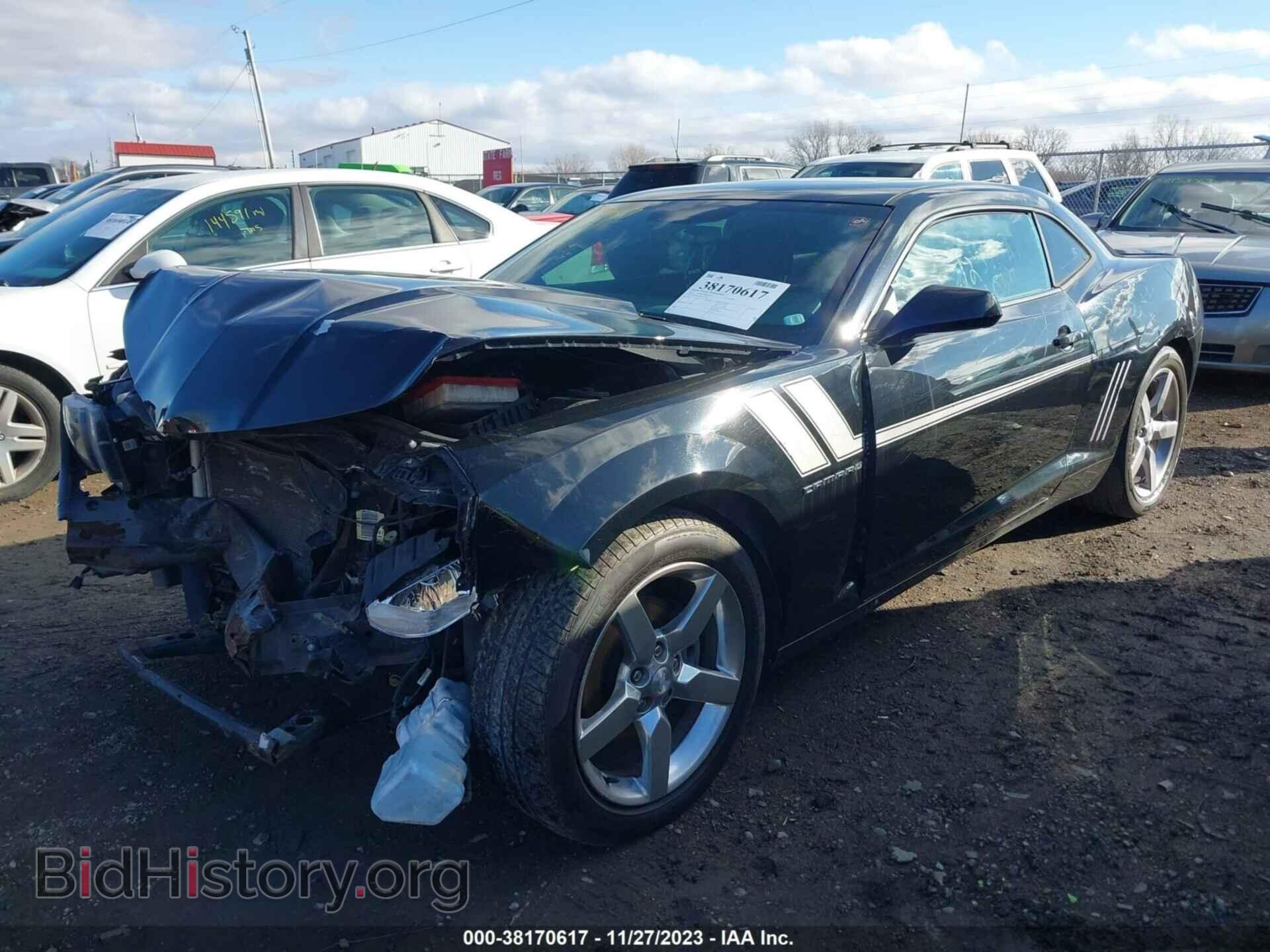 2013 CHEVROLET CAMARO - VIN: 2G1FB1E38D9125927 - Фото 2
