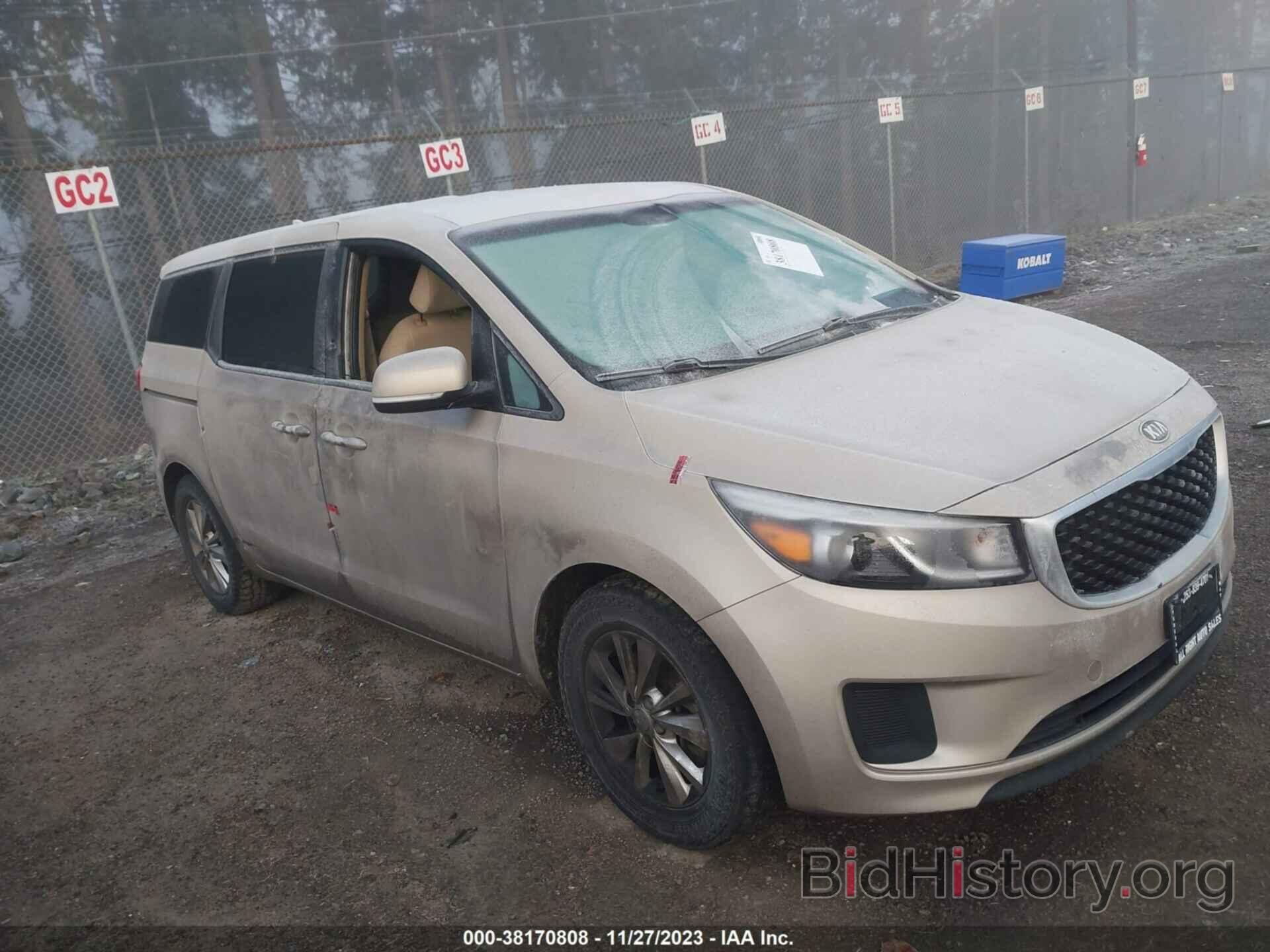 Photo KNDMB5C13H6219301 - KIA SEDONA 2017