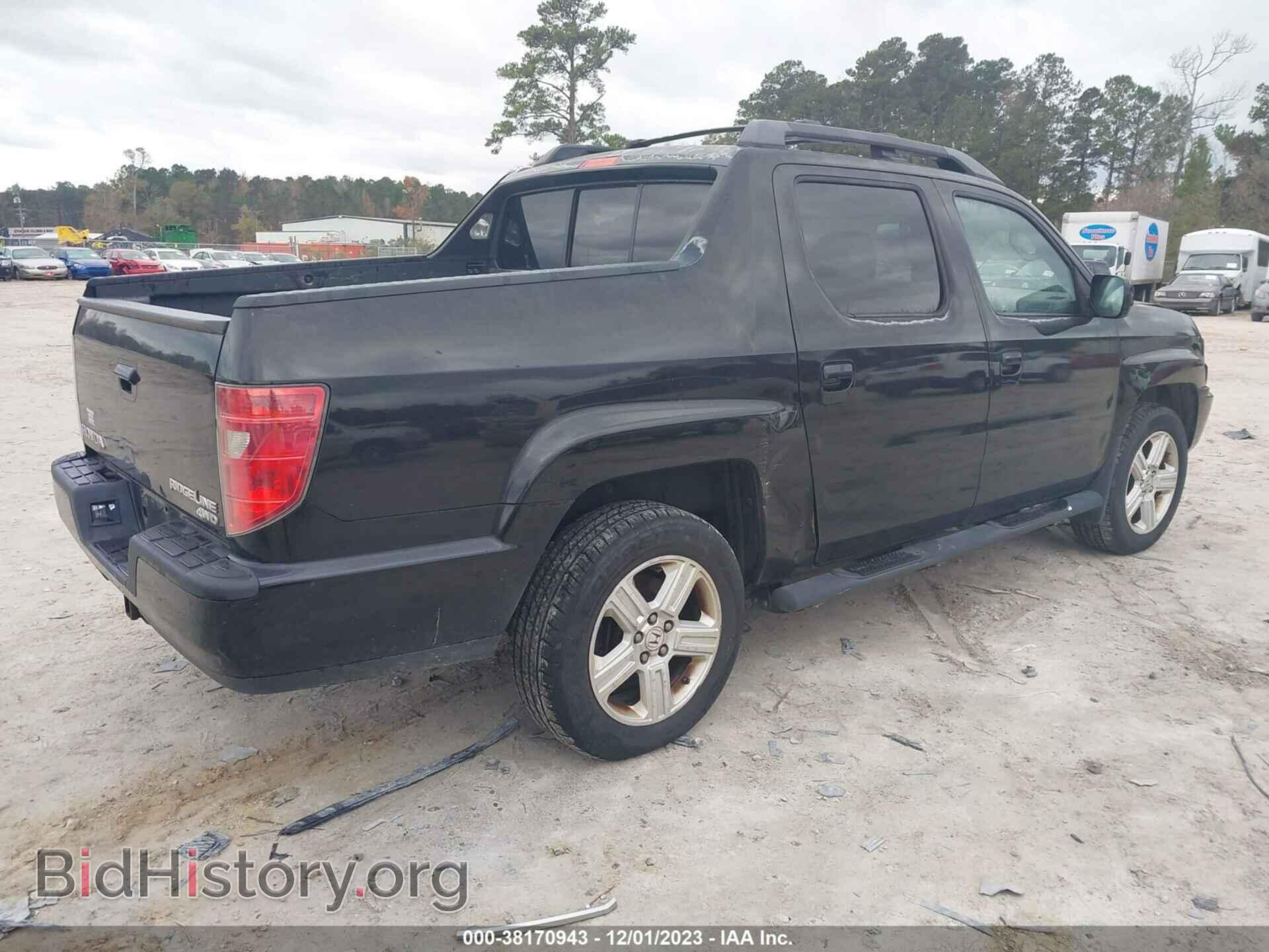 2010 HONDA RIDGELINE - VIN: 5FPYK1F58AB012560 - Фото 4