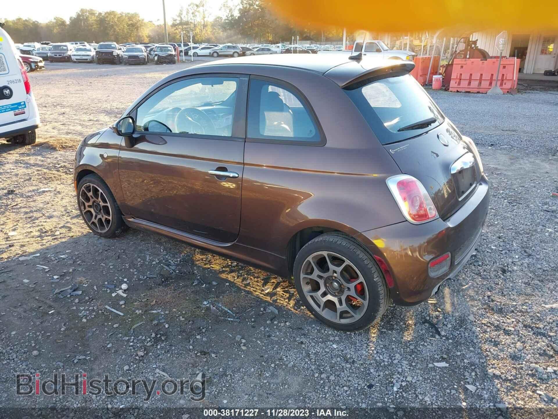 2012 FIAT 500 - VIN: 3C3CFFBR8CT379965 - Фото 3