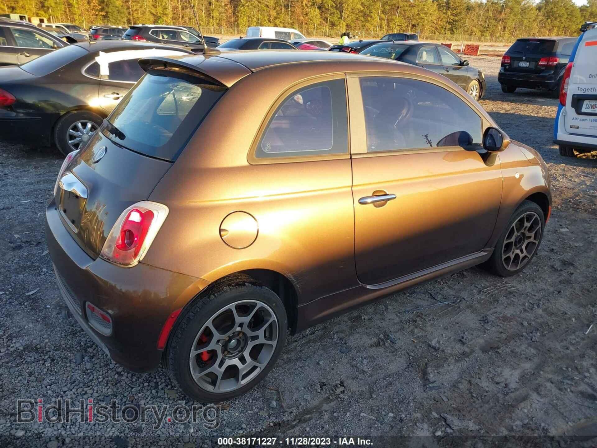 2012 FIAT 500 - VIN: 3C3CFFBR8CT379965 - Фото 6