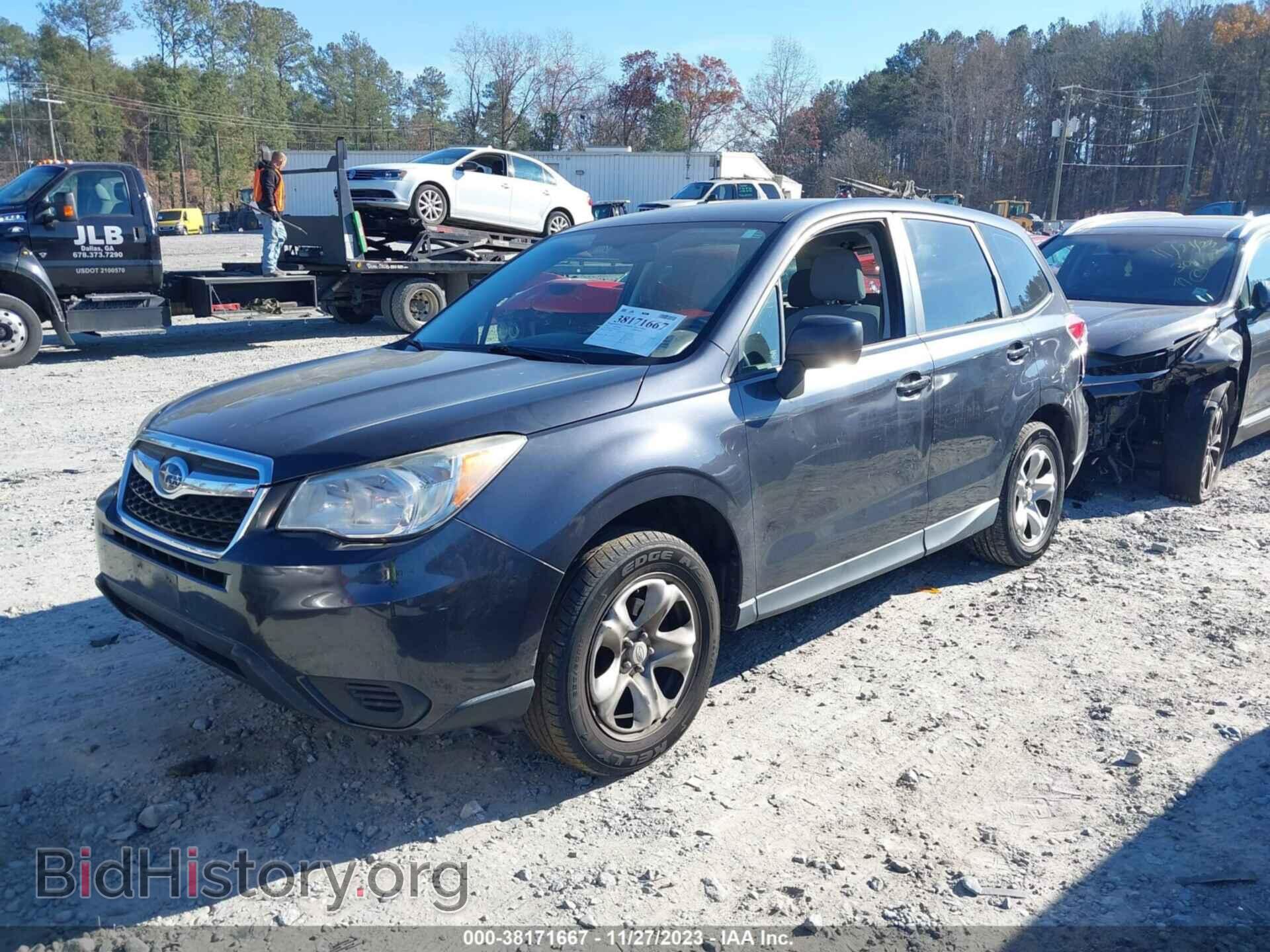 2014 SUBARU FORESTER - VIN: JF2SJAAC5EH488635 - Фото 2