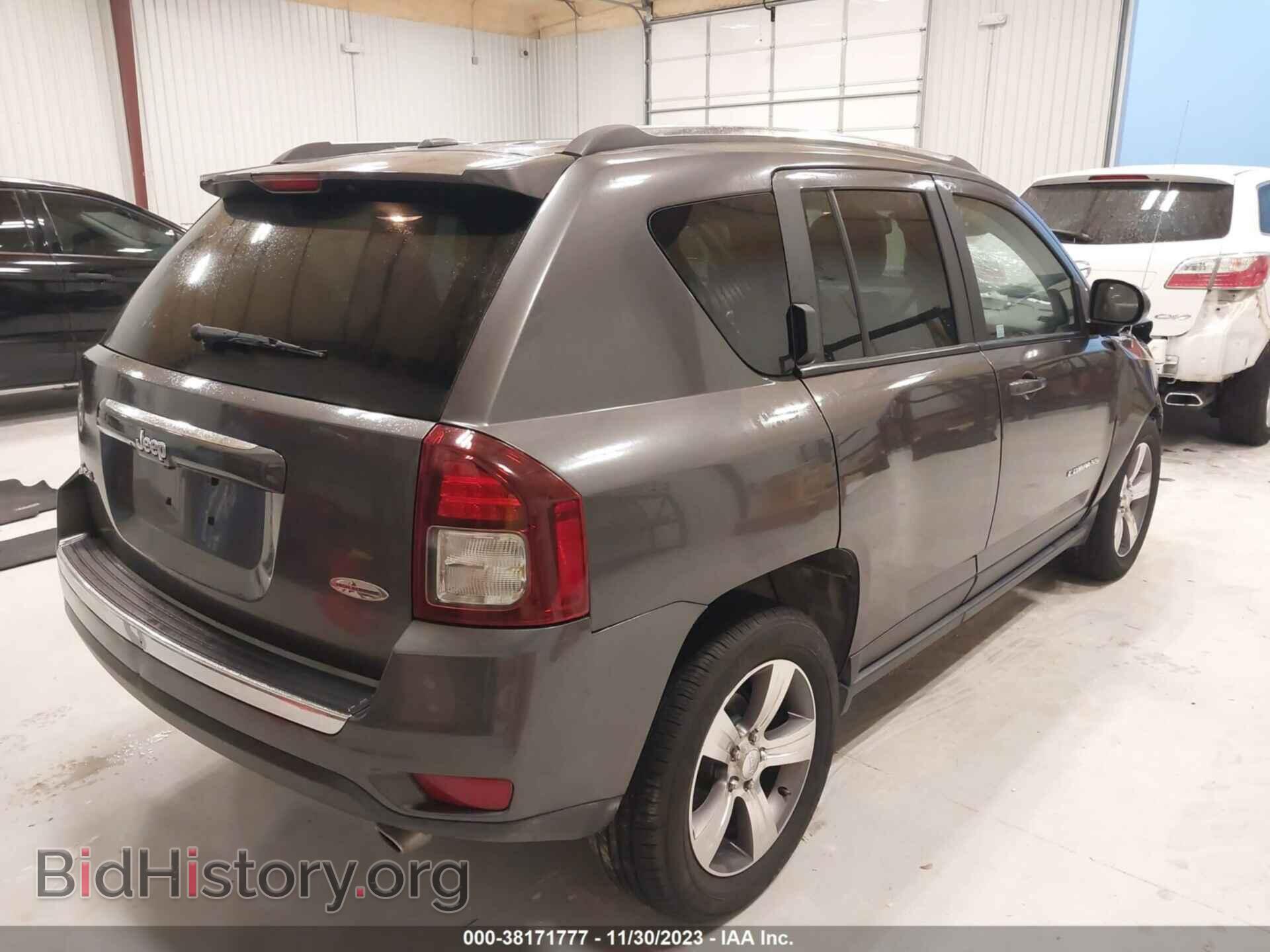 2017 JEEP COMPASS - VIN: 1C4NJDEB1HD164835 - Фото 4