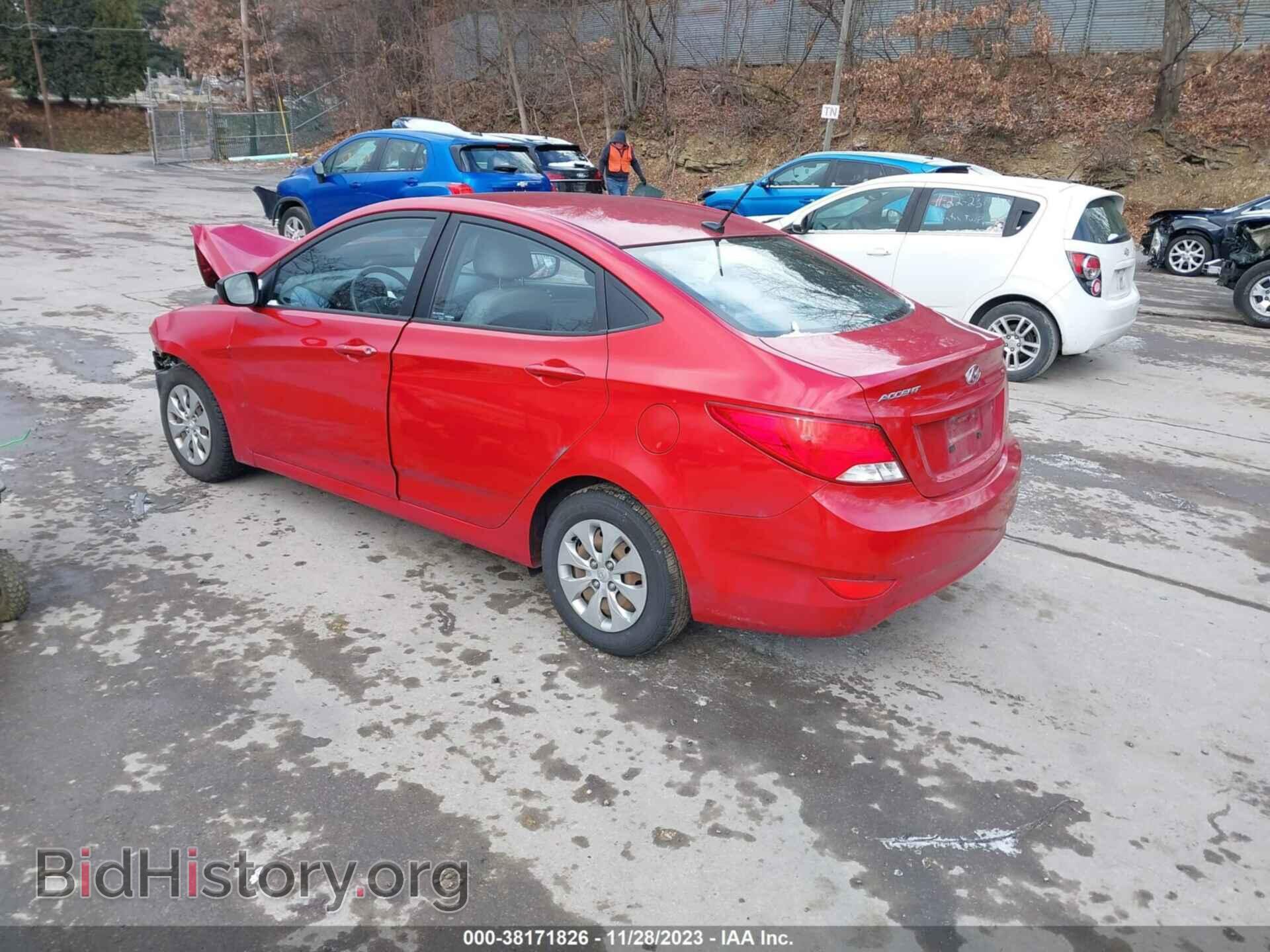 2015 HYUNDAI ACCENT - VIN: KMHCT4AE9FU930403 - Фото 3