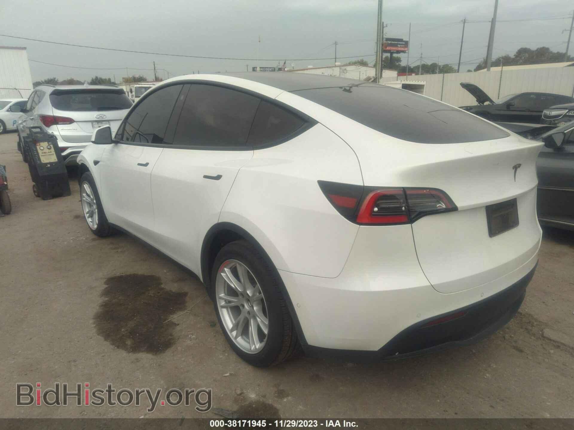 2021 TESLA MODEL Y - VIN: 5YJYGDEE7MF118984 - Фото 3