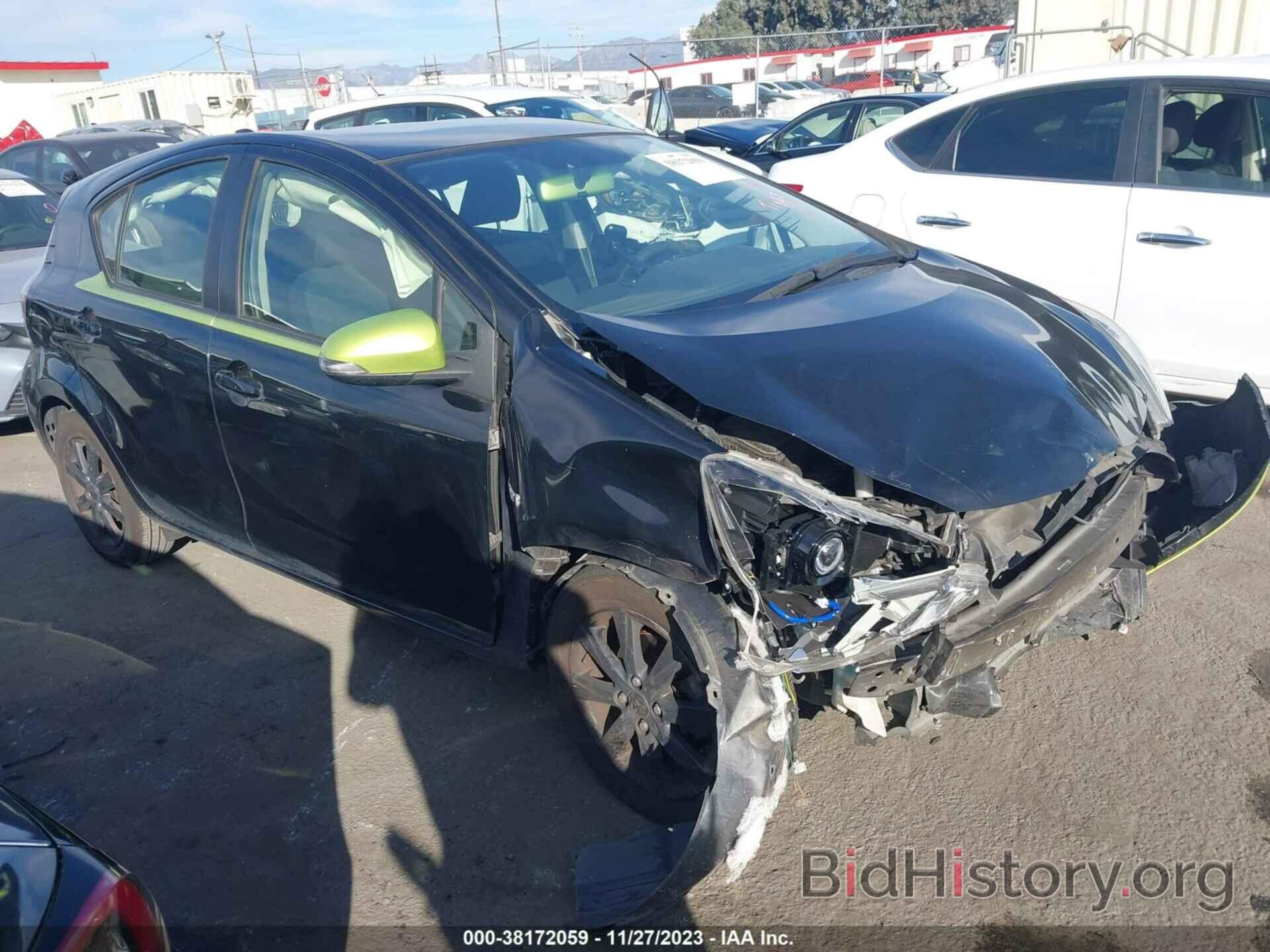 Фотография JTDKDTB37G1119898 - TOYOTA PRIUS C 2016