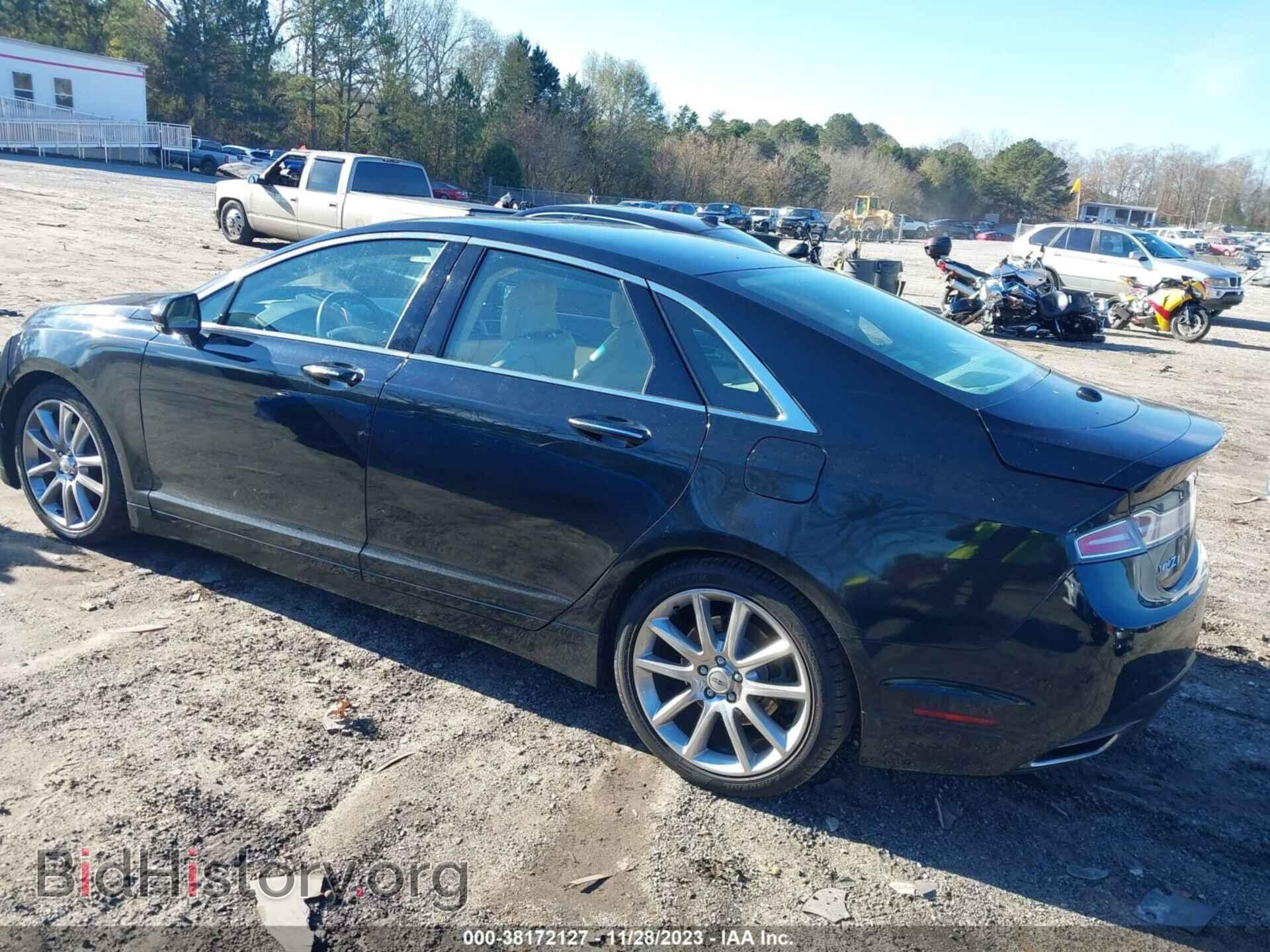 2014 LINCOLN MKZ - VIN: 3LN6L2J9XER804190 - Фото 3