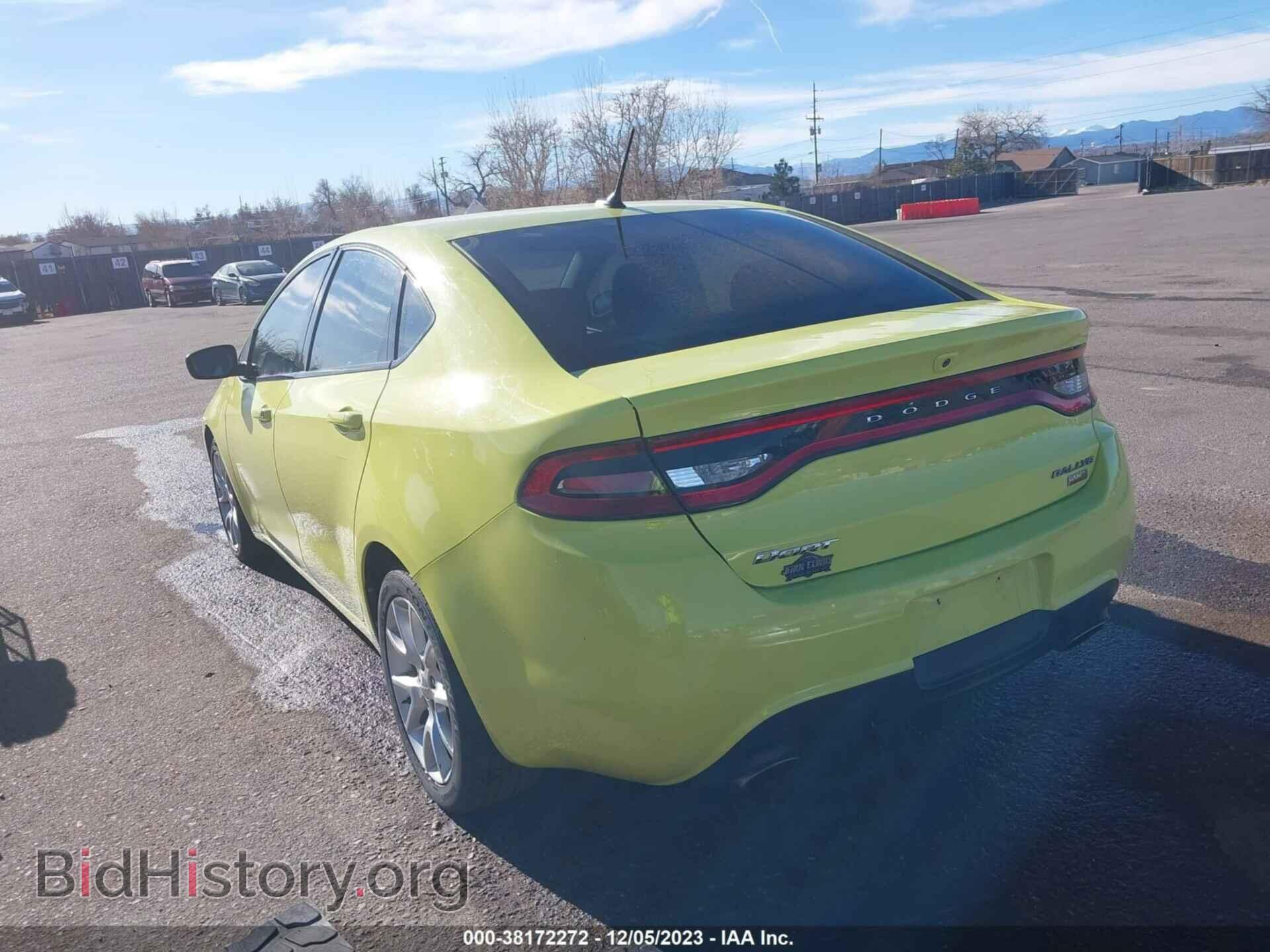 2013 DODGE DART - VIN: 1C3CDFBH2DD224591 - Фото 3