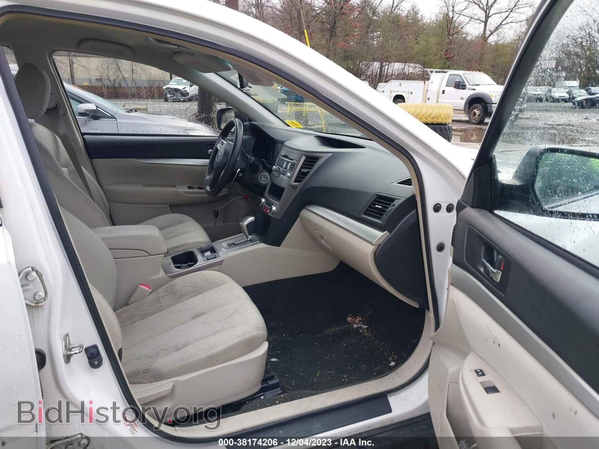2012 SUBARU OUTBACK - VIN: 4S4BRBAC1C3261252 - Фото 5