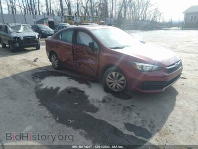 2021 Subaru IMPREZA, maroon — VIN 4S3GKAB64M3607040, IAAI