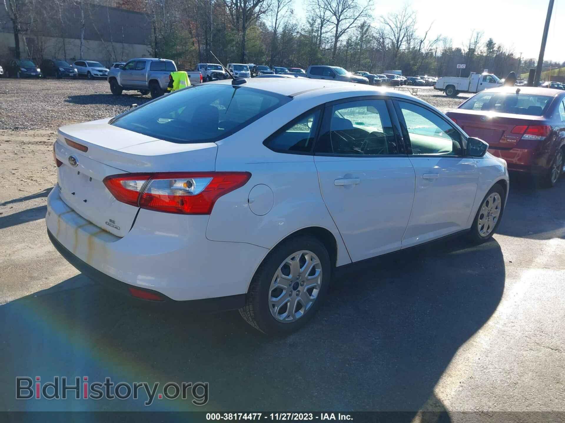 2012 FORD FOCUS - VIN: 1FAHP3F2XCL419152 - Фото 4