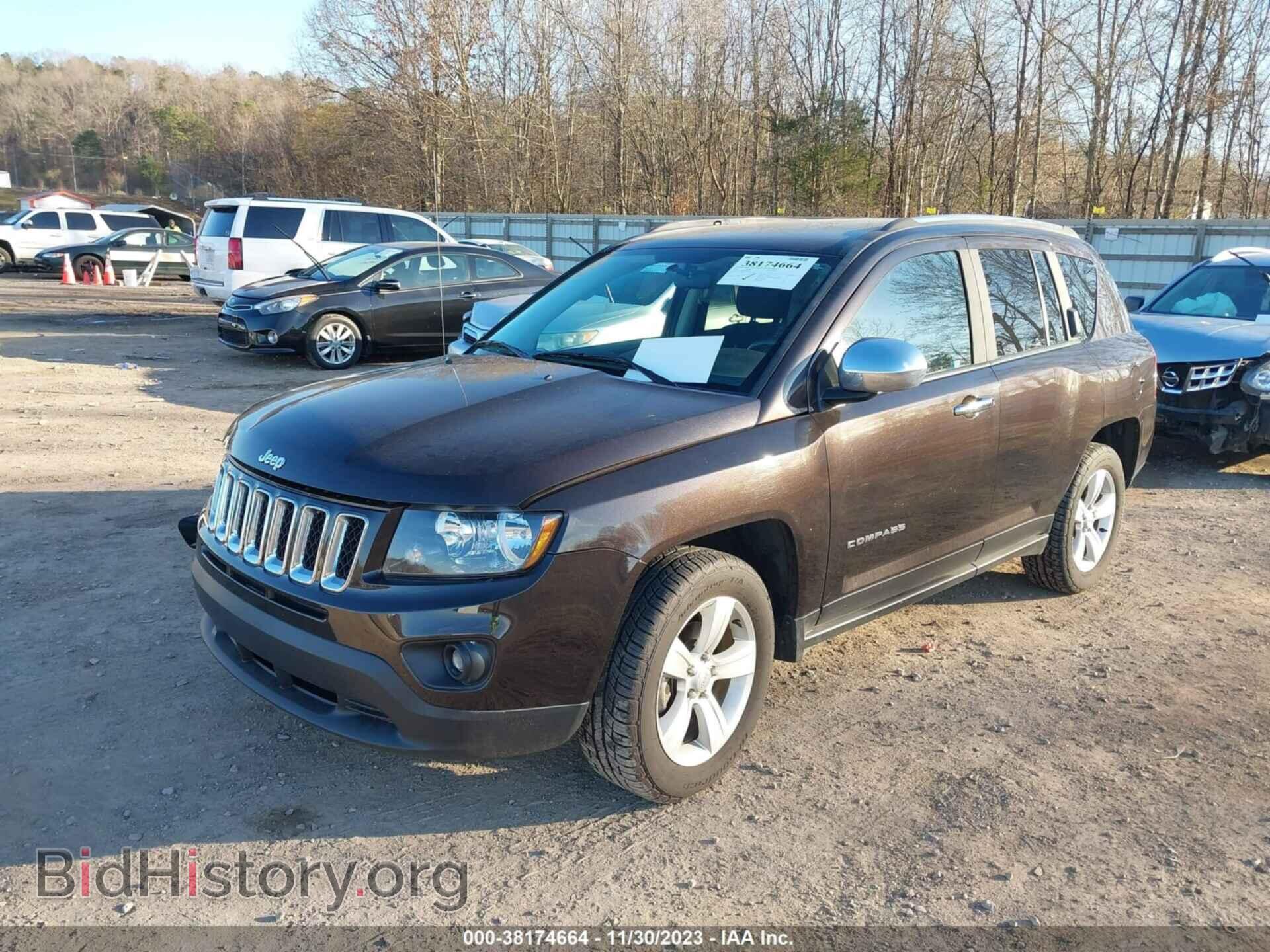 2014 JEEP COMPASS - VIN: 1C4NJDBB6ED659581 - Фото 2