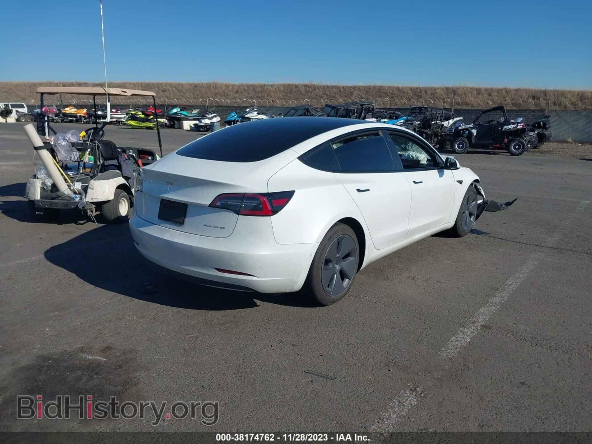 2022 TESLA MODEL 3 - VIN: 5YJ3E1EB3NF262859 - Фото 4