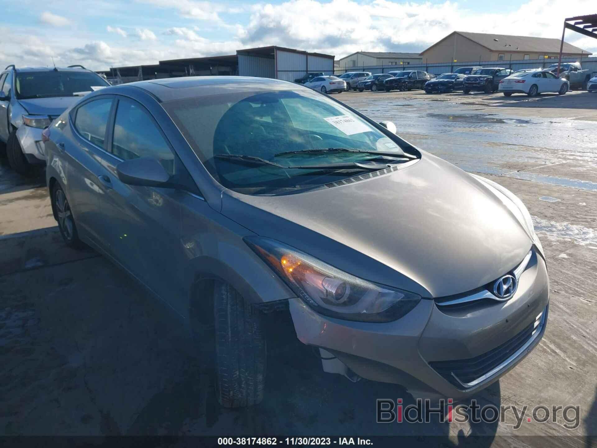 Photo 5NPDH4AE0FH614277 - HYUNDAI ELANTRA 2015