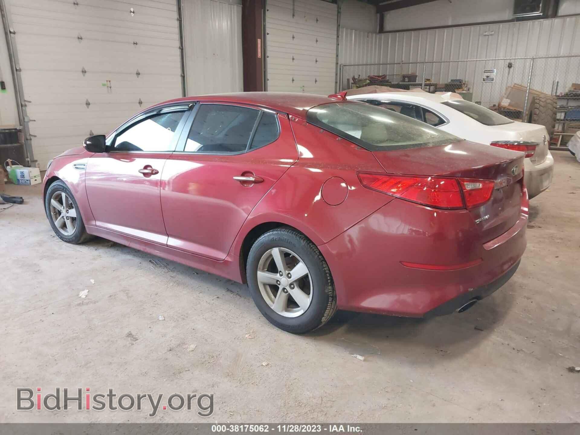 2015 KIA OPTIMA - VIN: 5XXGM4A78FG490023 - Фото 3