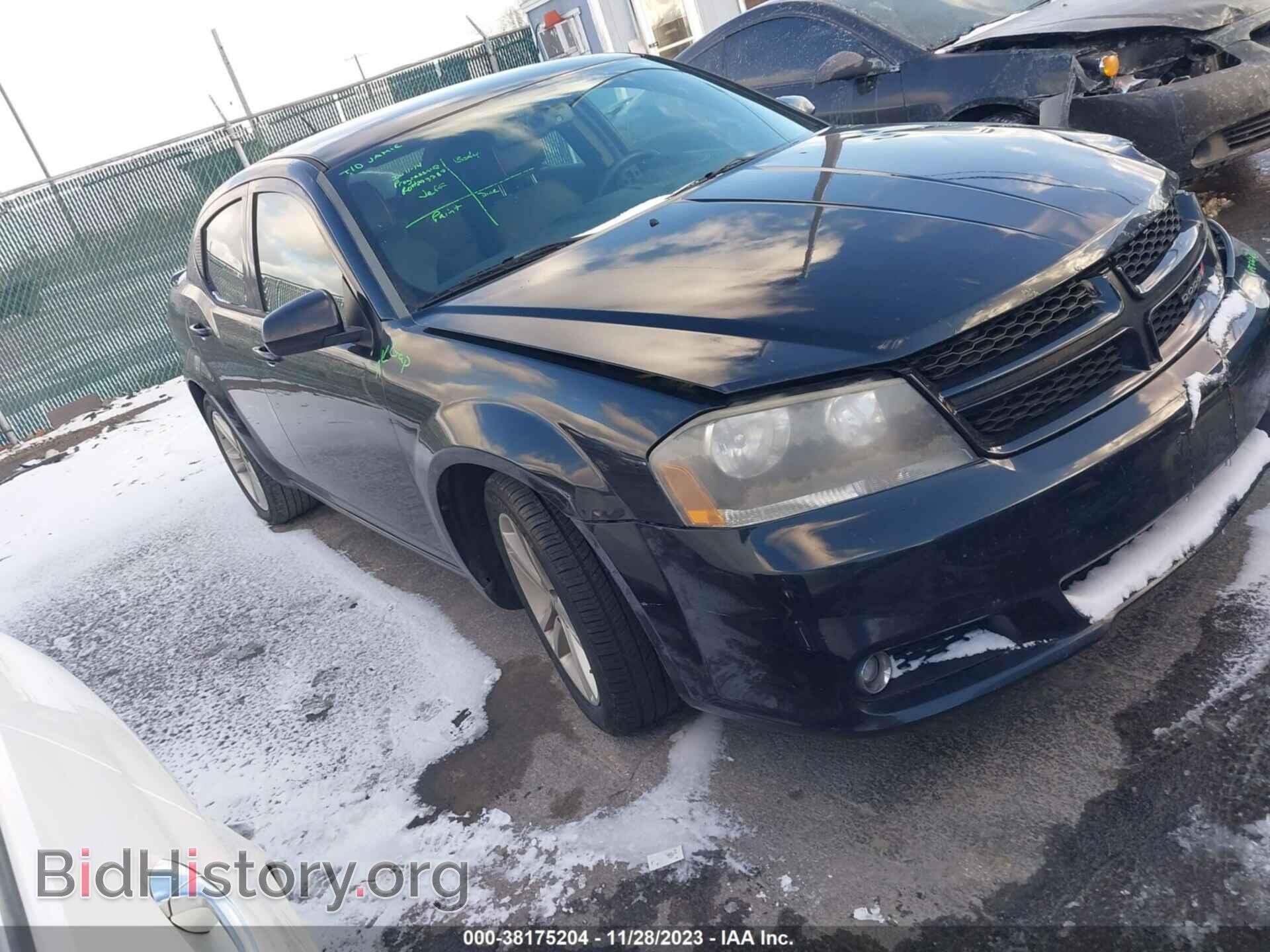 Фотография 1C3CDZCB7EN181728 - DODGE AVENGER 2014