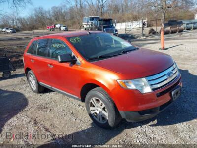 2008 Ford EDGE SE, orange — VIN 2FMDK36C68BA02016, IAAI