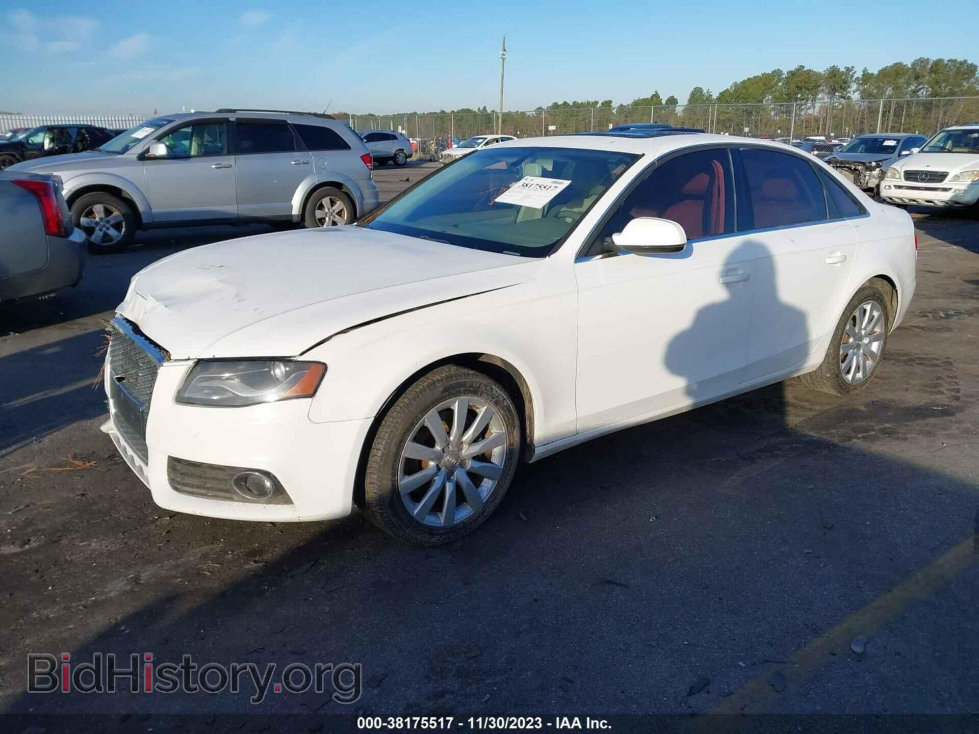 2011 AUDI A4 - VIN: WAUFFAFL1BN049761 - Фото 2