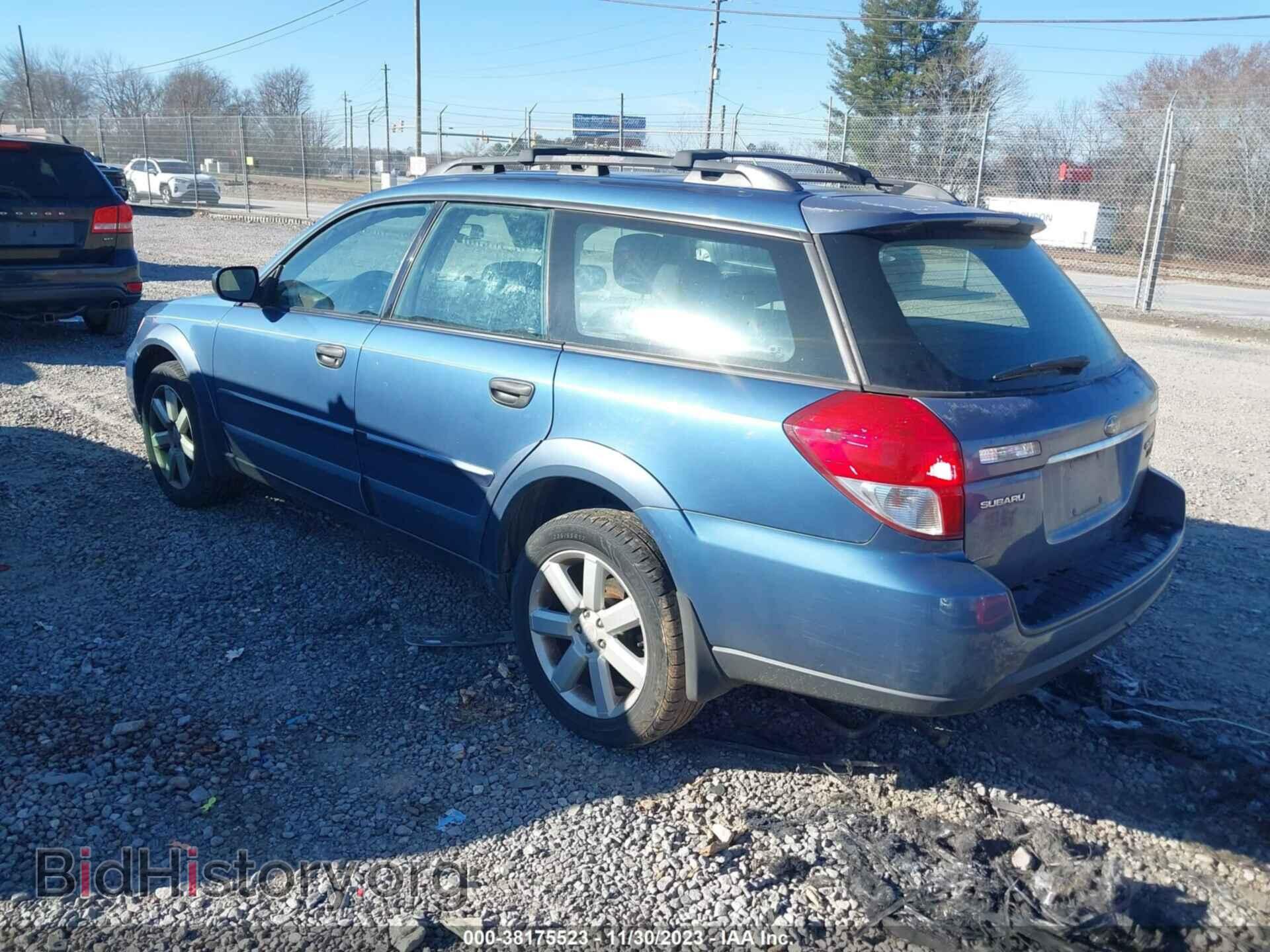2008 SUBARU OUTBACK - VIN: 4S4BP61C287364239 - Фото 3