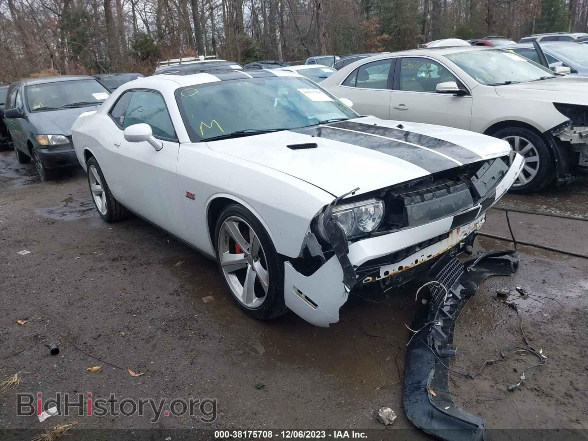 Photo 2C3CDYCJ2CH114591 - DODGE CHALLENGER 2012