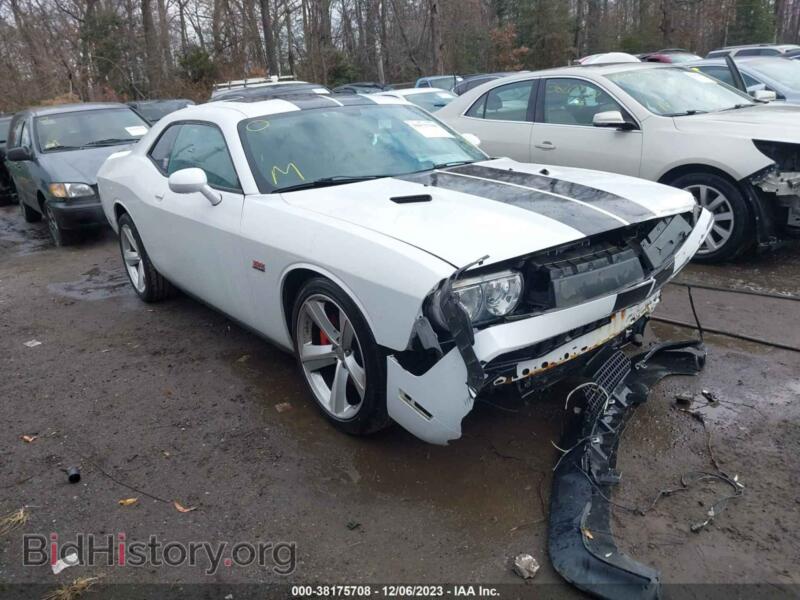 2012 Dodge CHALLENGER SRT8 392 (VIN 2C3CDYCJ2CH114591) — фото 1 из 16, IAAI, повреждение: передняя часть