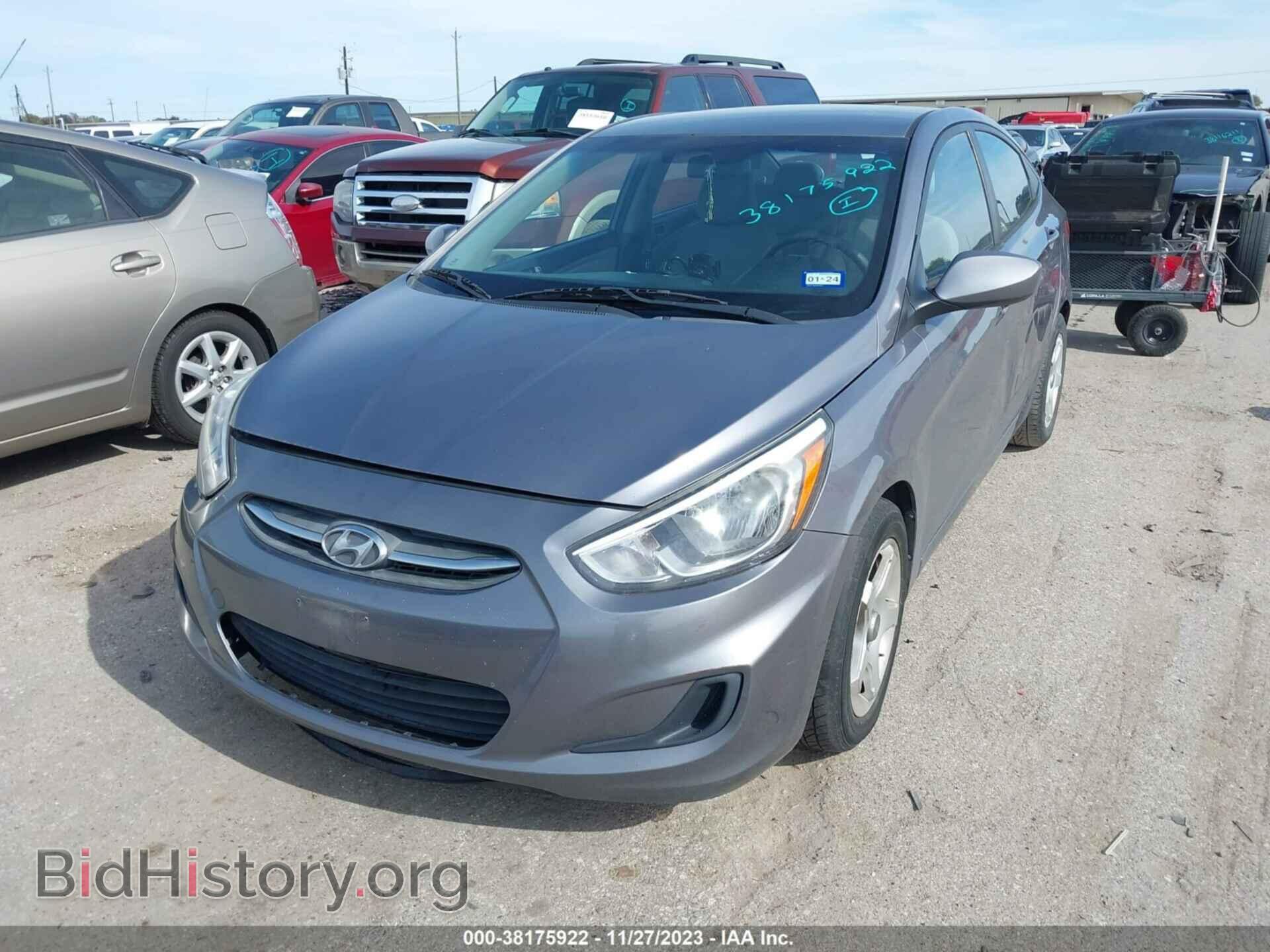 2016 HYUNDAI ACCENT - VIN: KMHCT4AE5GU011967 - Фото 2