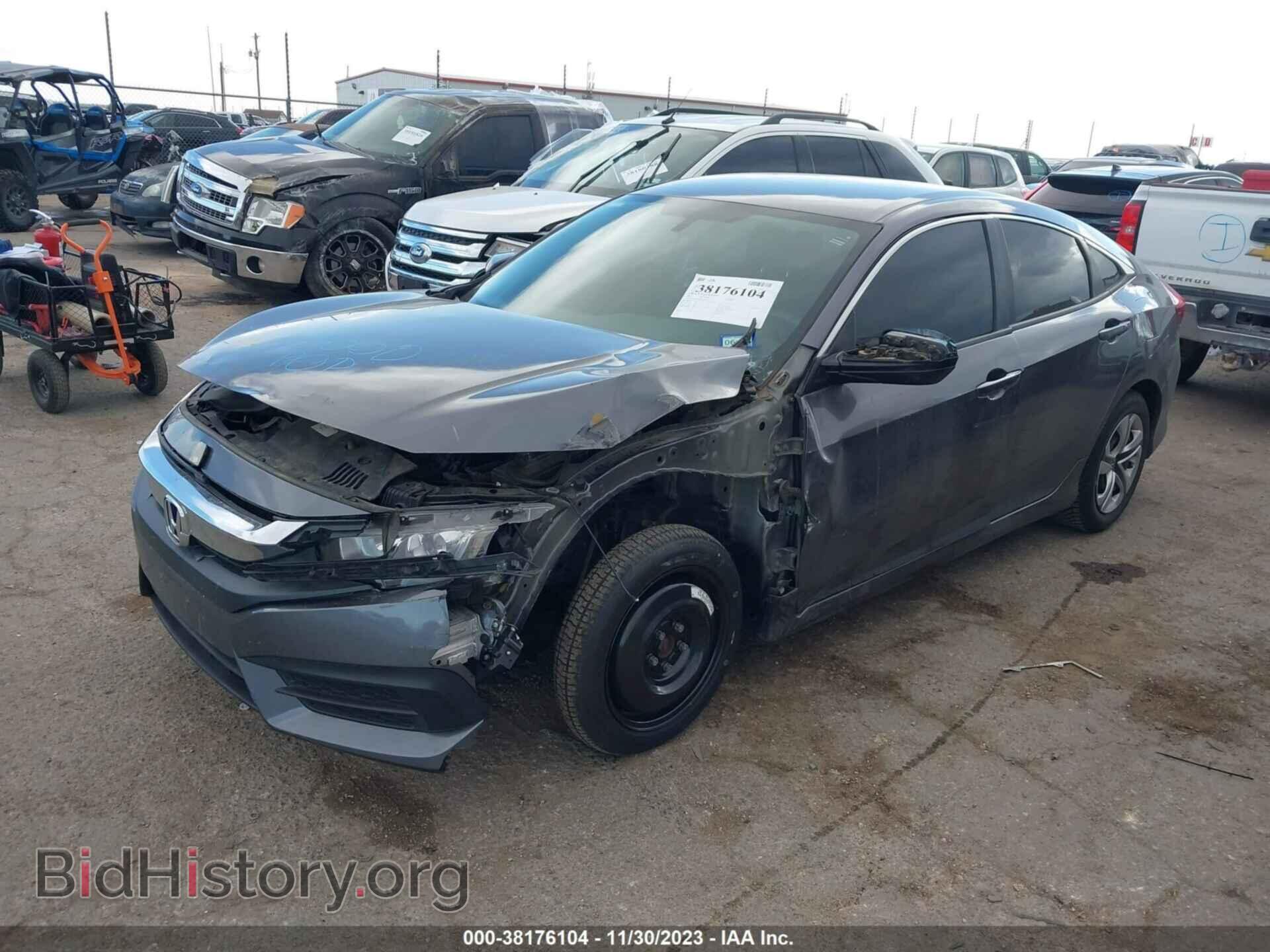 2017 HONDA CIVIC - VIN: 19XFC2F55HE220446 - Фото 2