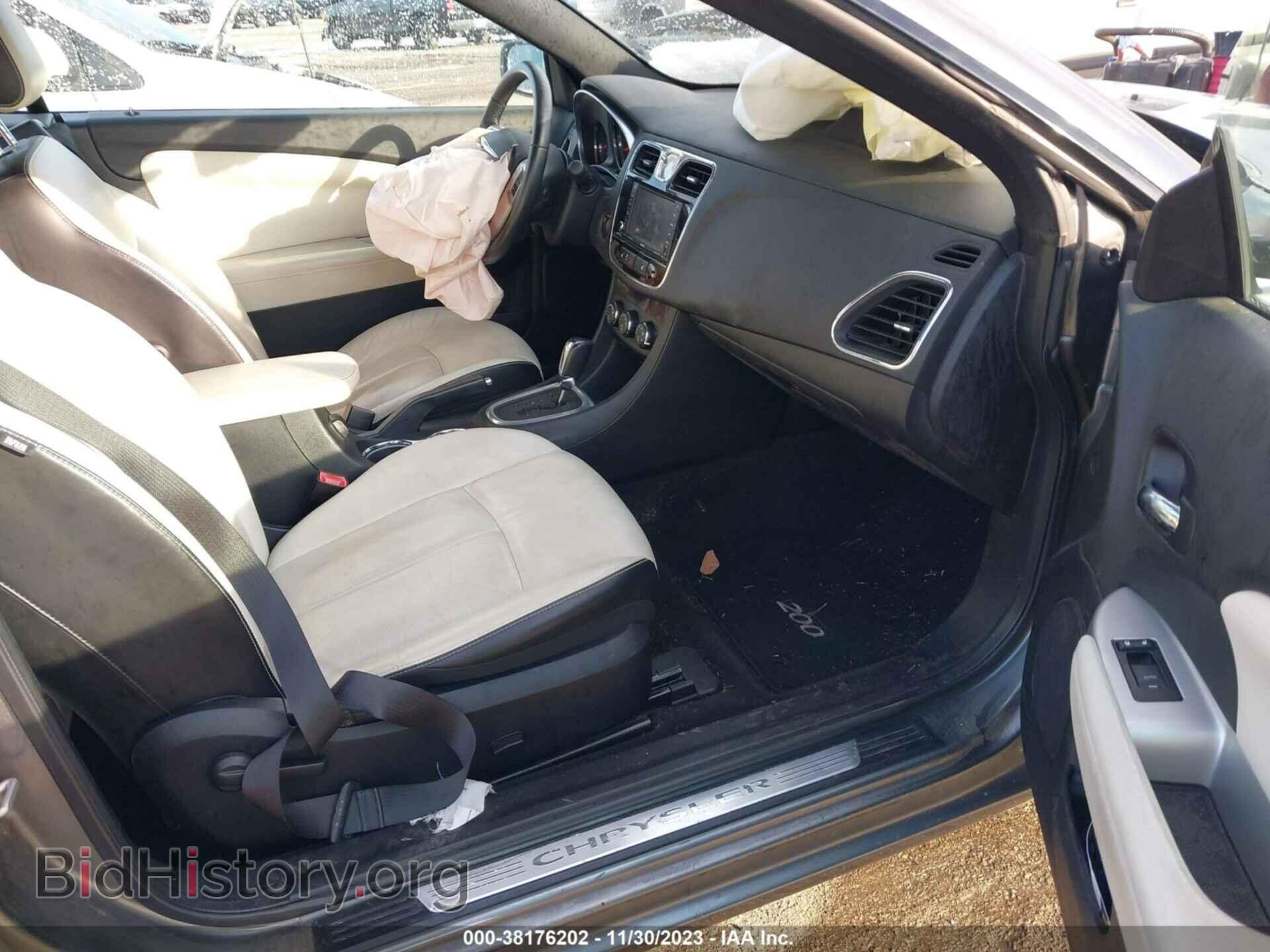 2012 CHRYSLER 200 - VIN: 1C3BCBFGXCN123428 - Фото 5