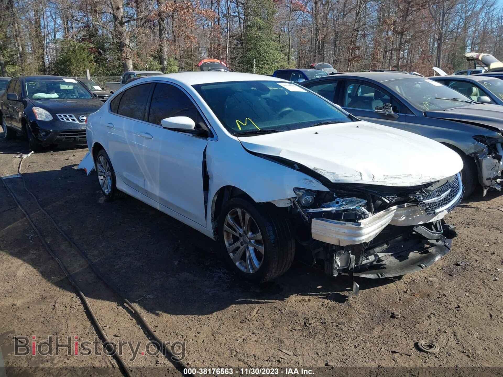 Фотография 1C3CCCAB8FN635733 - CHRYSLER 200 2015