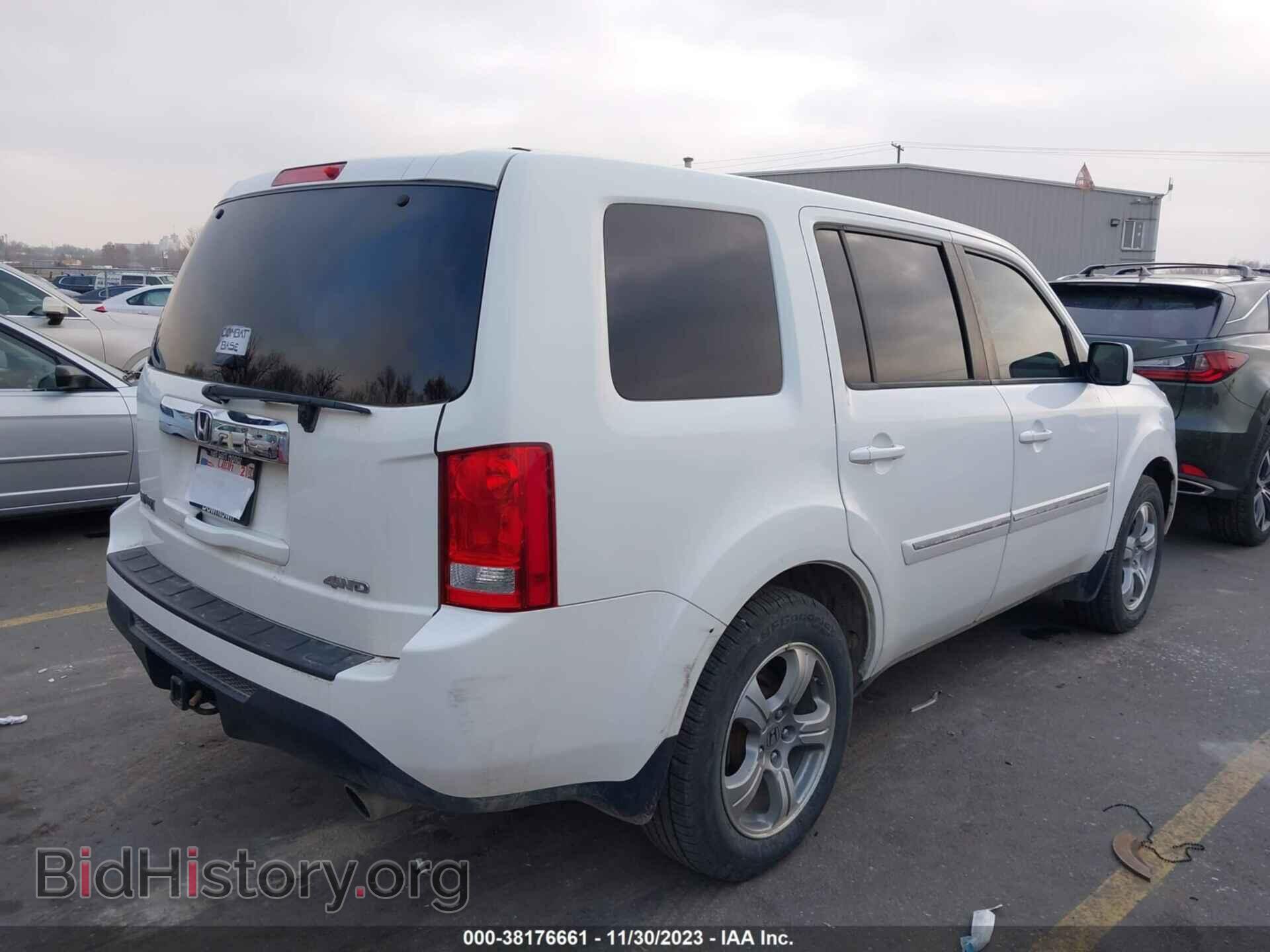 2012 HONDA PILOT - VIN: 5FNYF4H52CB053121 - Photo 4