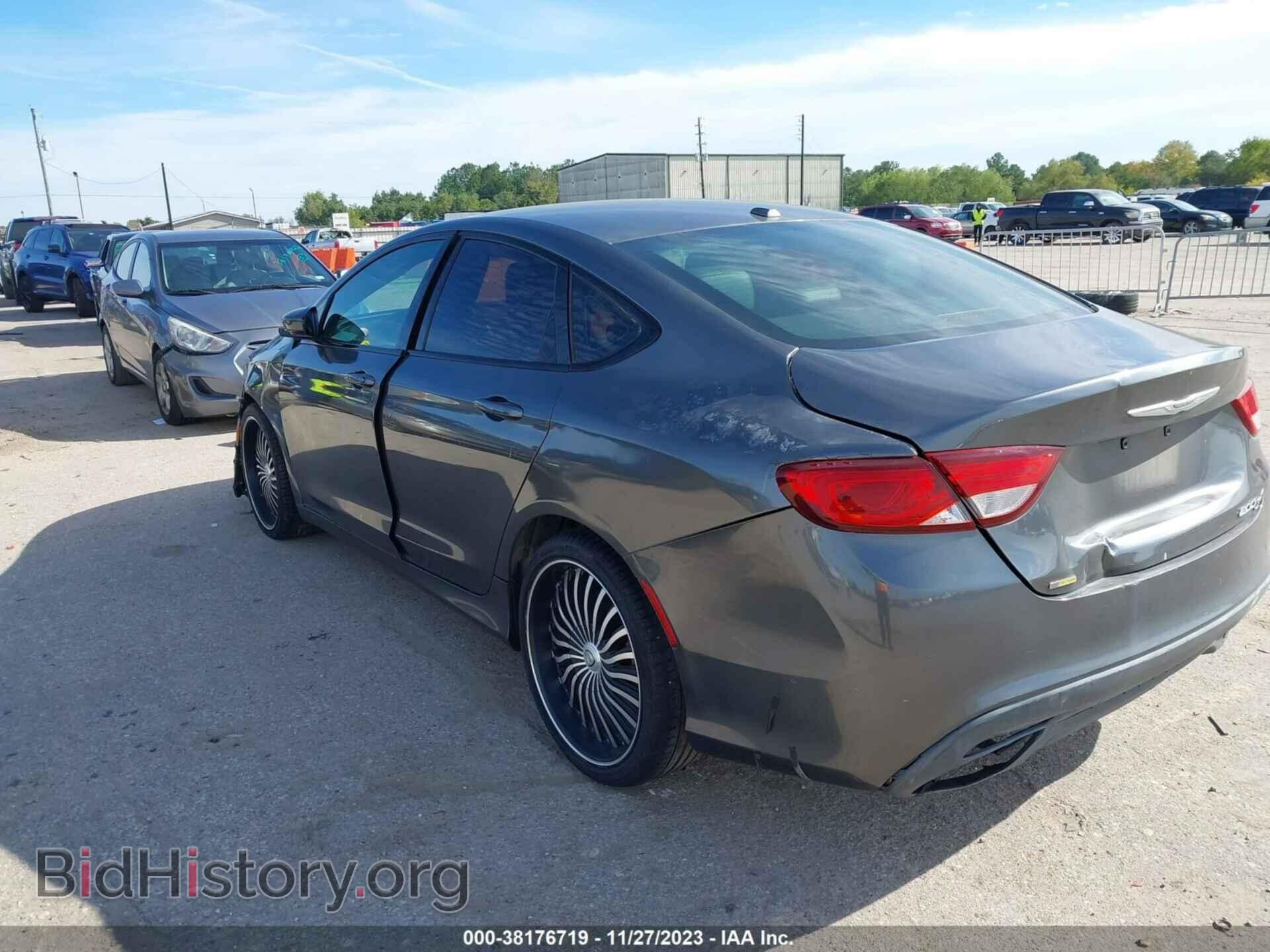 2015 CHRYSLER 200 - VIN: 1C3CCCBB0FN736893 - Фото 3